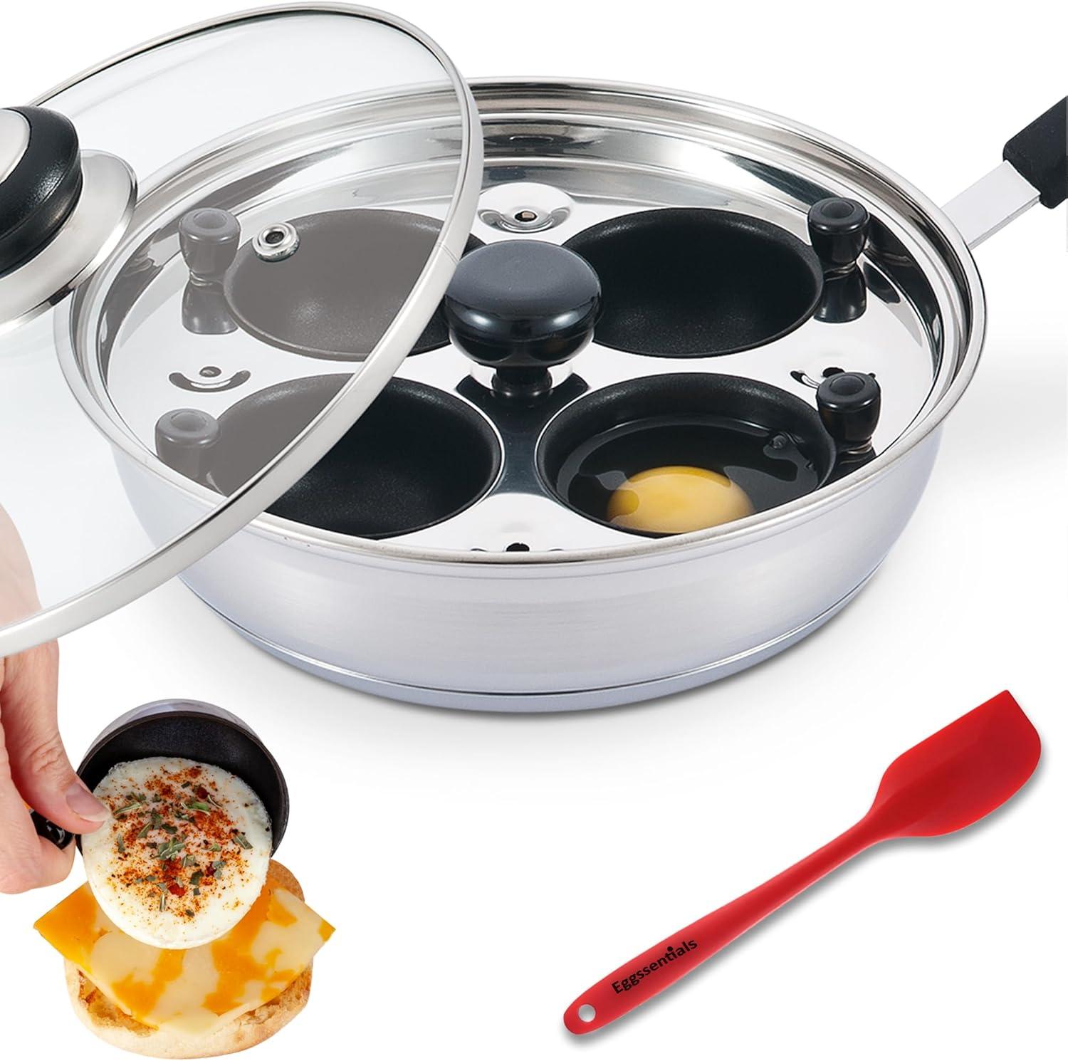 Egg Poacher Showdown: Spatula vs. Steel Pan, PFOA-Free? Surprising Take