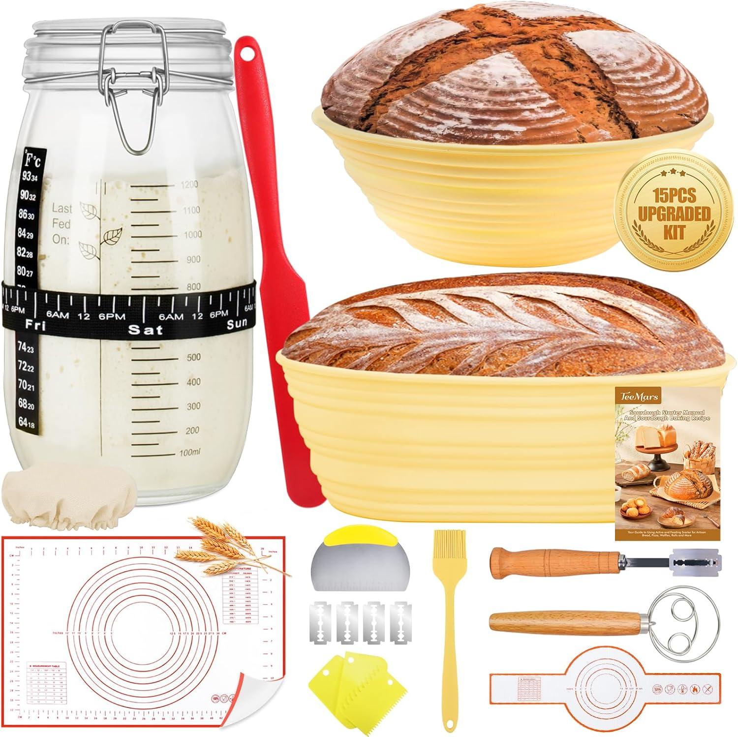 Surprising Sourdough Starter Kit: Compared to Rattan, Easy to Store & Use