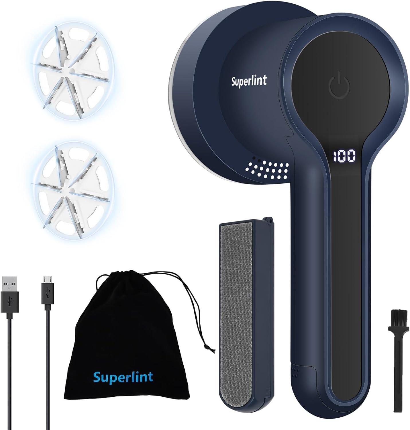 Navy Blue Shaver Showdown: Tested for 3-Speeds & 6-Leaf Blades (Fabric Care)