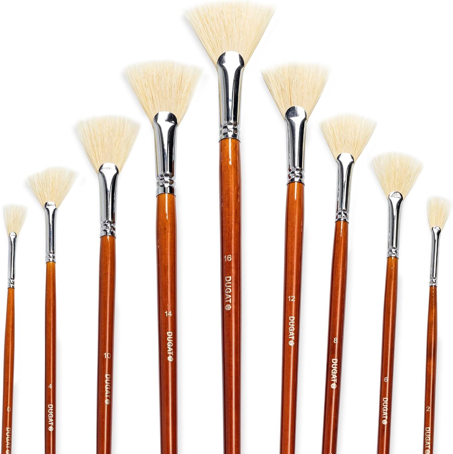 Dugato's 15-Piece Paint Brush Set: Surprising Precision for Artists & Home Projects