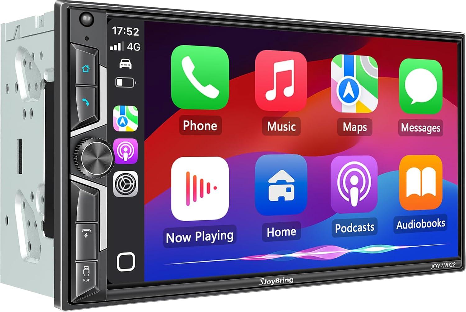 SJoyBring 7 QLED Car Stereo Showdown: 240W Power, Backup Camera, and Wireless Sync