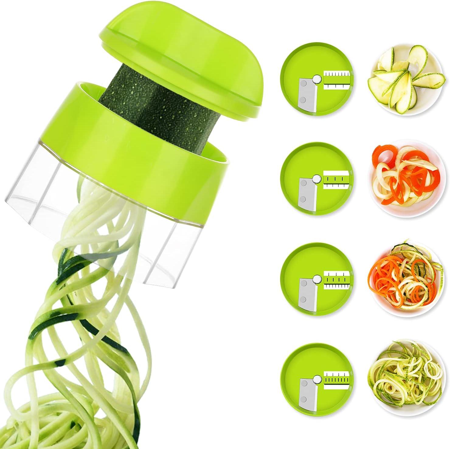 Veg Spiralizer Showdown: 4-in-1 Versatility vs Precision Cuts for Health Trends