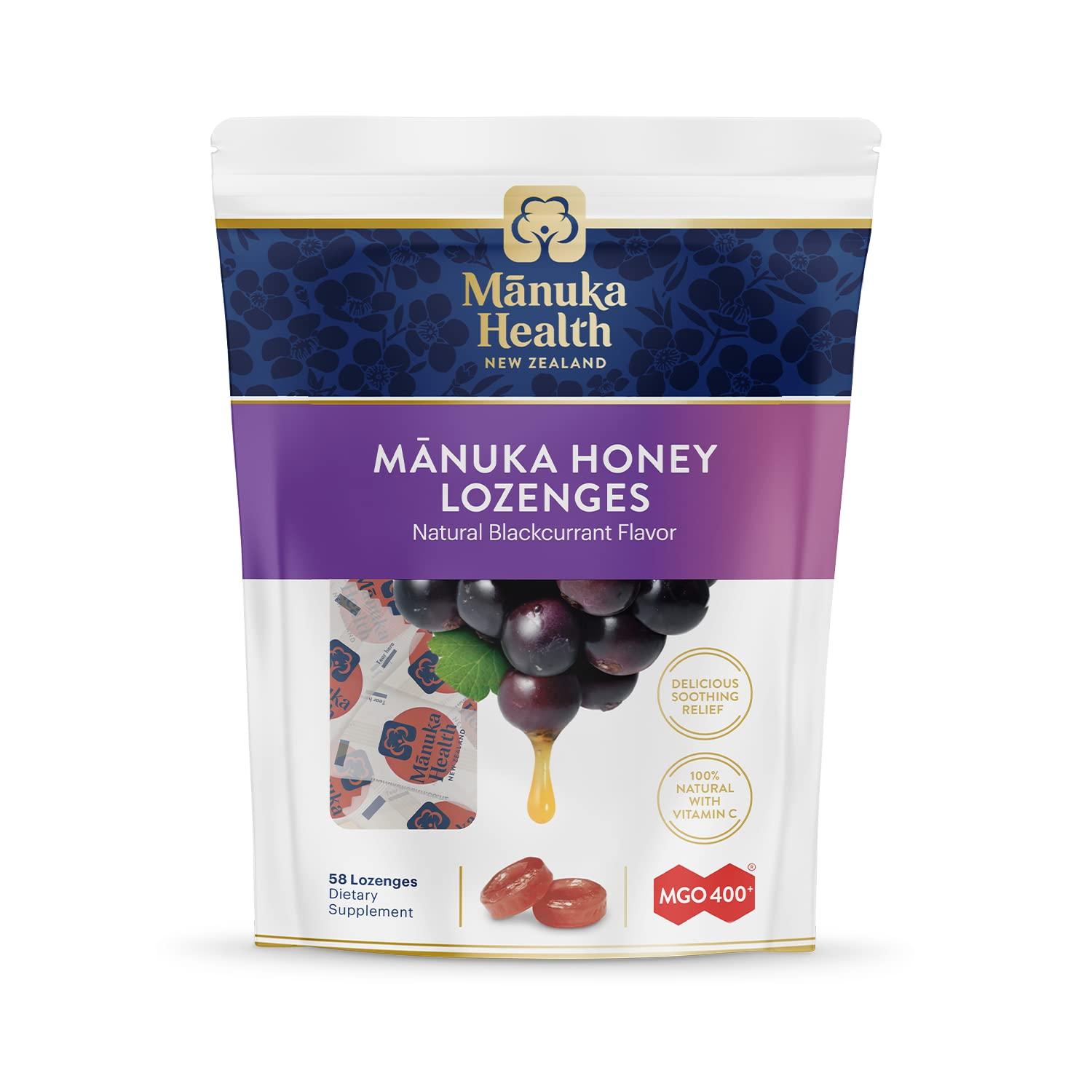 Manuka Health MGO 400+ Lozenges Versus Regular Honey: Surprising Vitamin C Boost