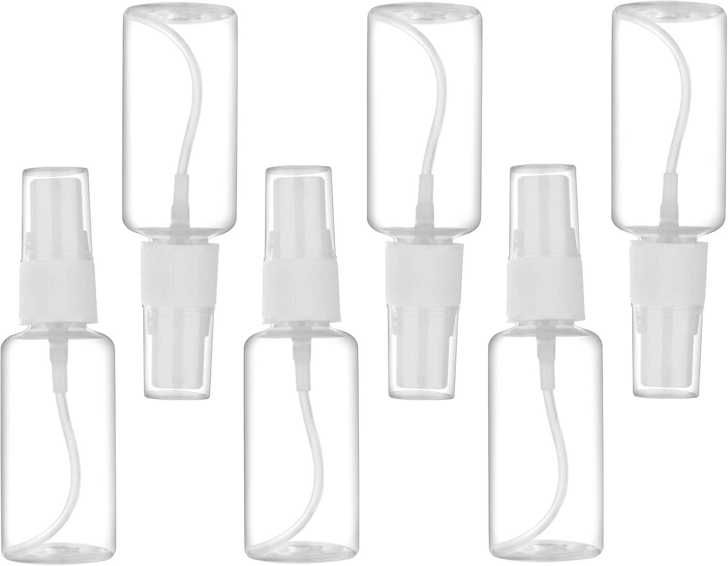 Surprising Multi-Use: 1oz Spray & Mascara Bottles for Hair Removal-BPA-Free, Travel Safe!