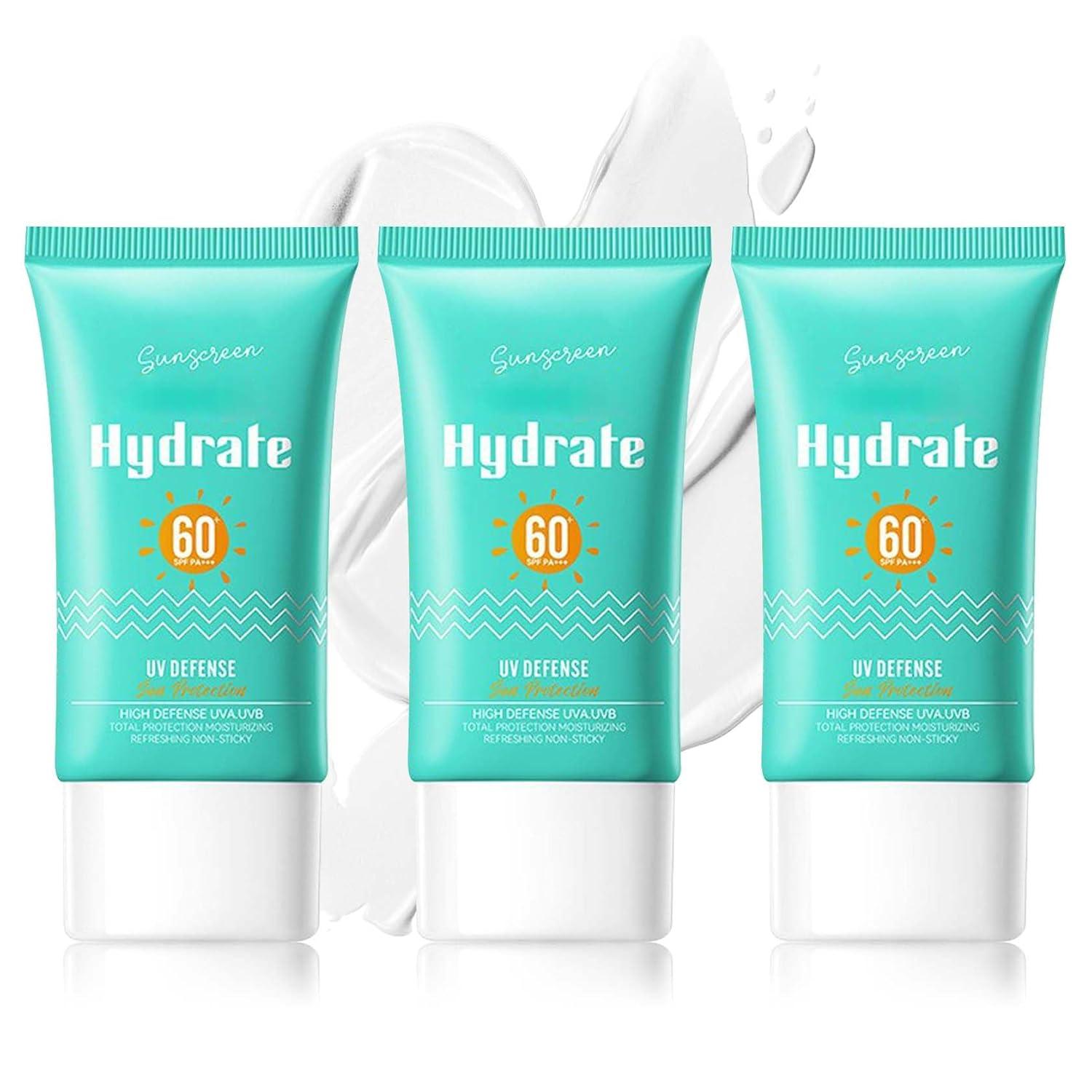 Sunscreen Showdown: 3PCS, Non-Greasy, Universal Hydration, & Travel-Size (you didn't think we'd skip SPF 60+++)