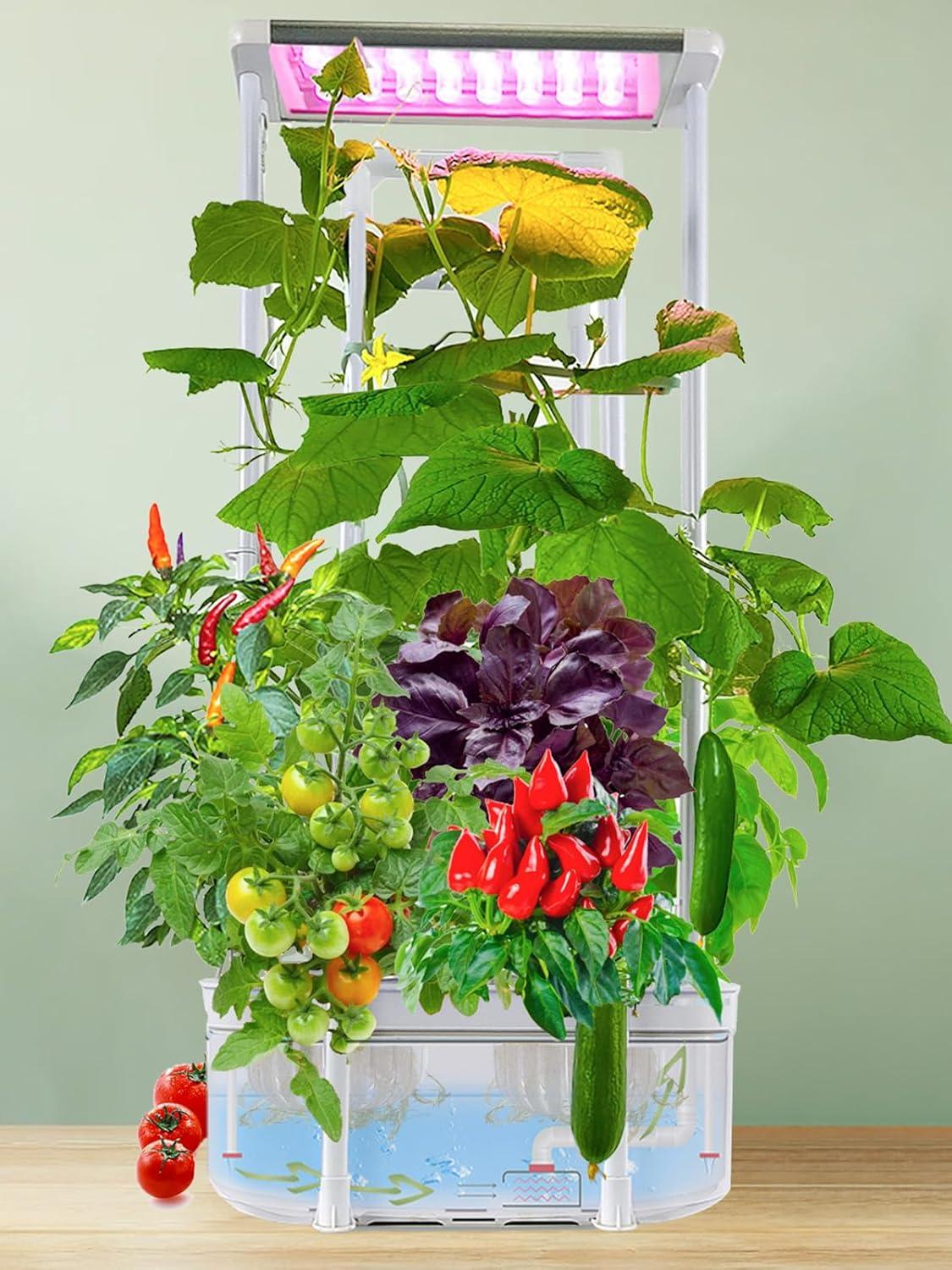 Hydroponic Grow System - Compared to Traditional Gardens, Surprising Indoor Veggie Convenience