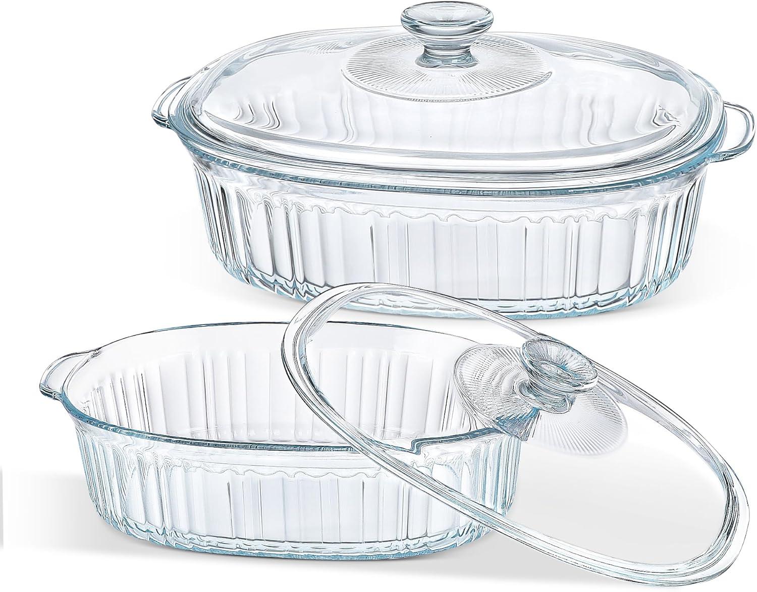 Glass Lids vs. 4-Piece Set: Casserole Dish Tested for Multi-Use