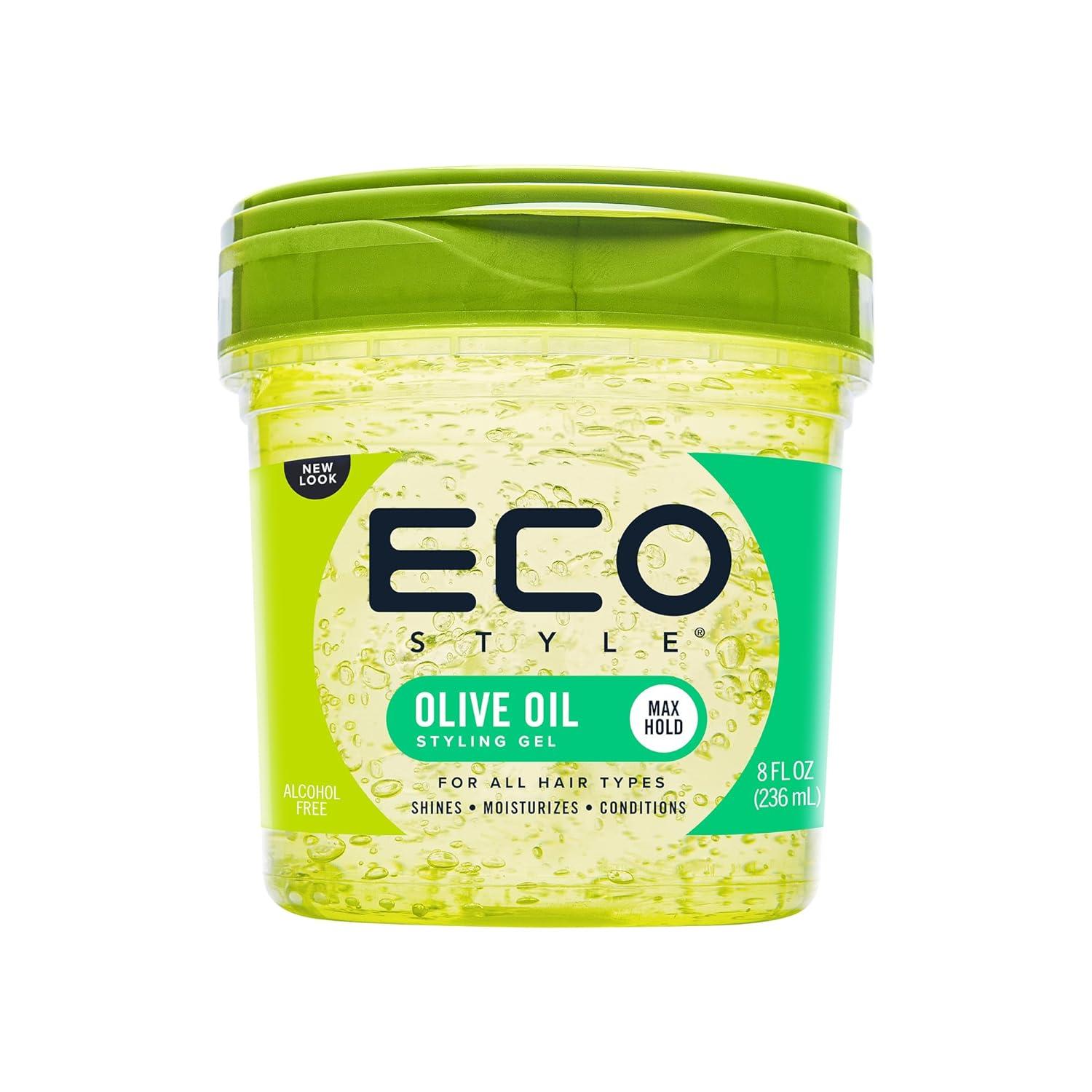 Surprising Eco-Style Gel Showdown: Olive Oil's Scalp Moisture & Weightless Hold Tested for All Hair?