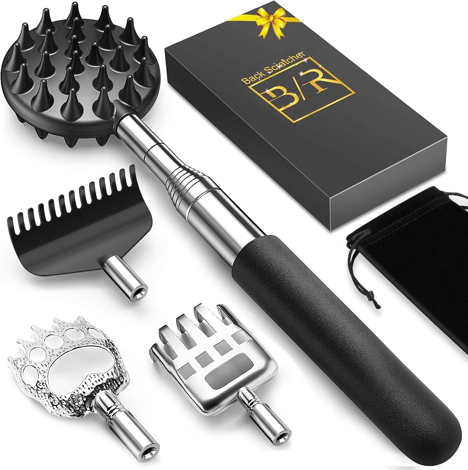Fathers Day Back Scratch Showdown: TUKUOS Telescoping vs. 4Pcs Heads Tested?