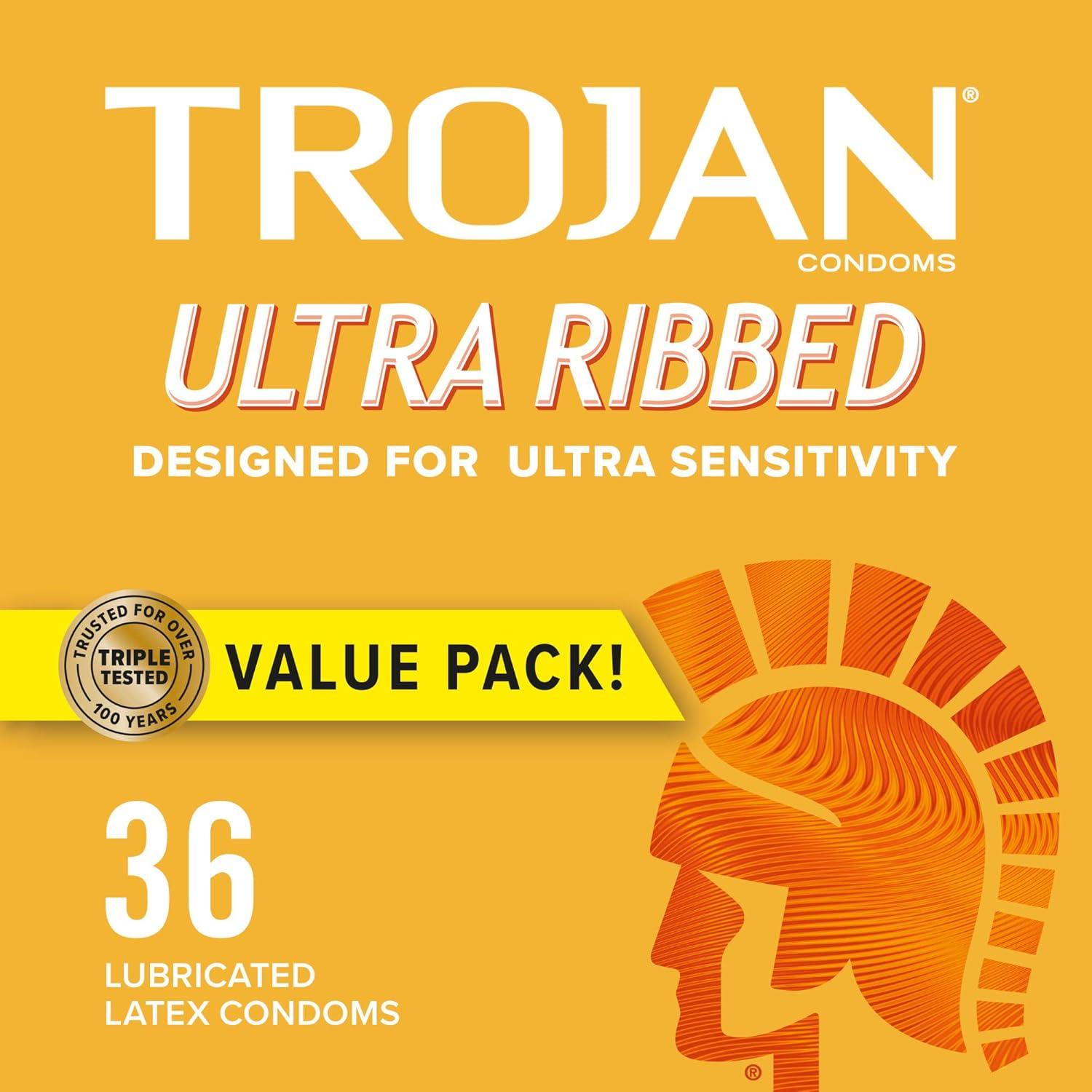 Trojan Ultra Ribbed Condoms vs. Standard: Ultra-Flexible Design Tested for Intimacy