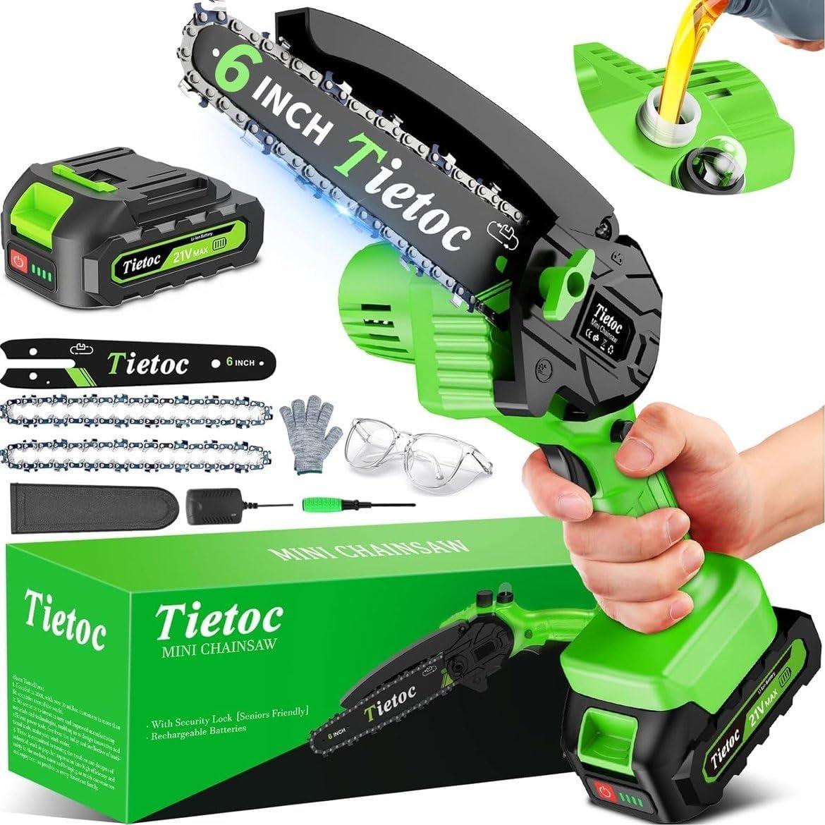 Tested 21V Cordless Chainsaw: Longer Runtime for Efficient Yard Work