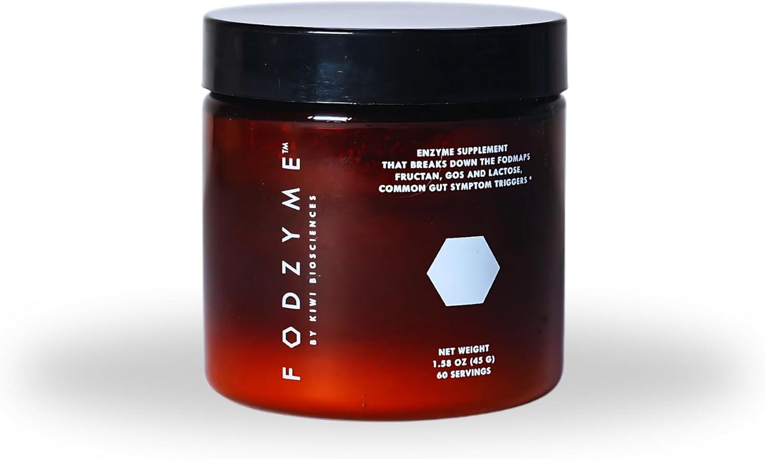 FODZYME 60 Dose: Surprising Relief from Bloating, Beans, & Dairy - Digestive Tested