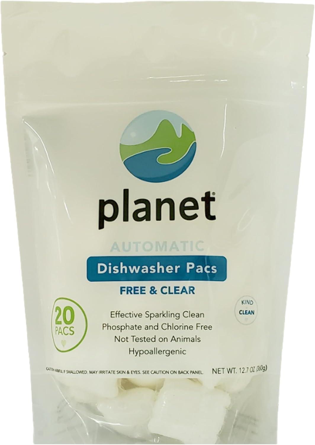 Planet Free & Clear Dishwasher Pacs: Surprising Showdown with Conventional Alternatives in 2024