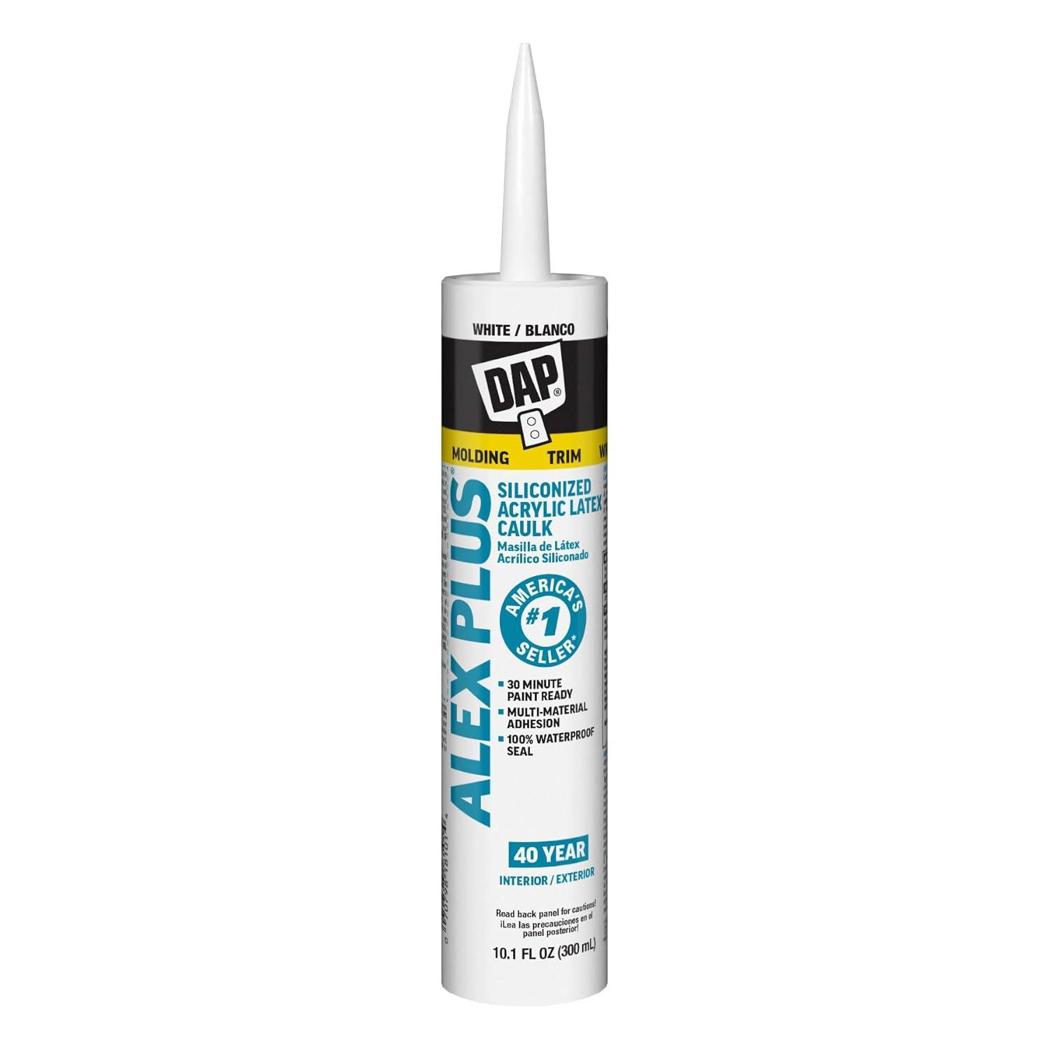 Creative vs. Neutral: DAP's Silicone Caulk Tested for Versatile DIY Projects