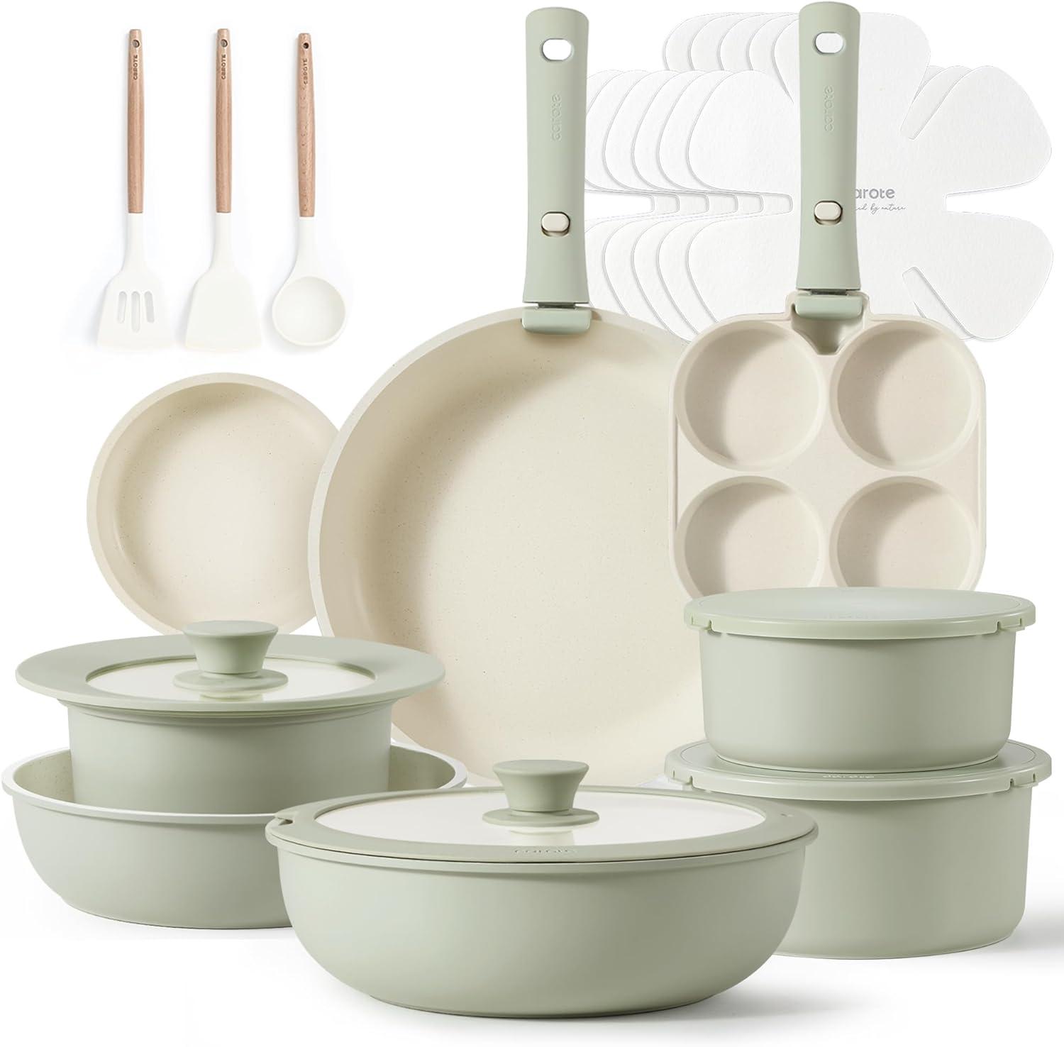 Green Cookware Showdown: Tested on Non-Stick, Detachable Handles, and Induction