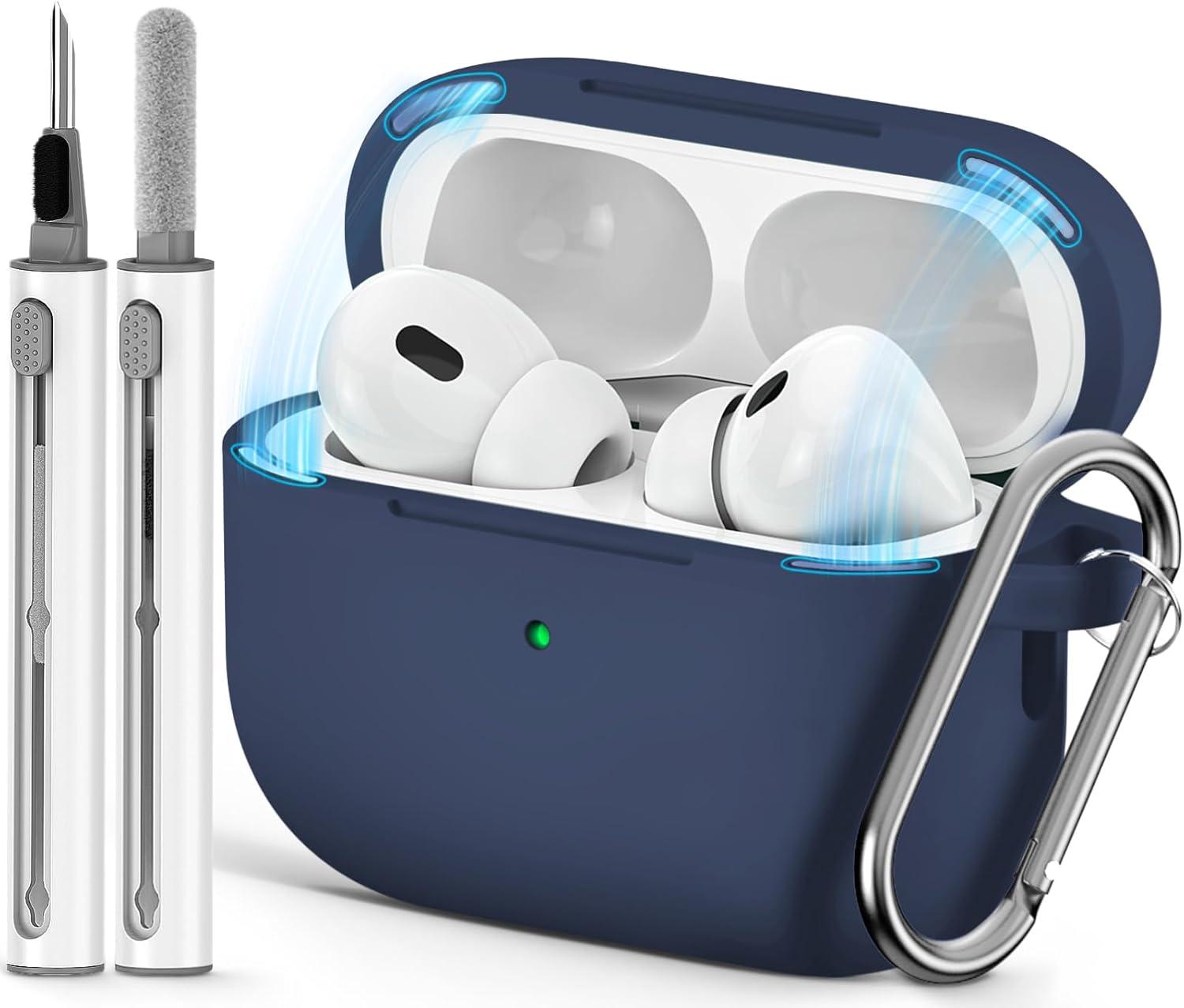 Surprising Insight: Keep Your AirPods Safe & Sparkling with Magnetic Lock & Wireless Charging [2024]