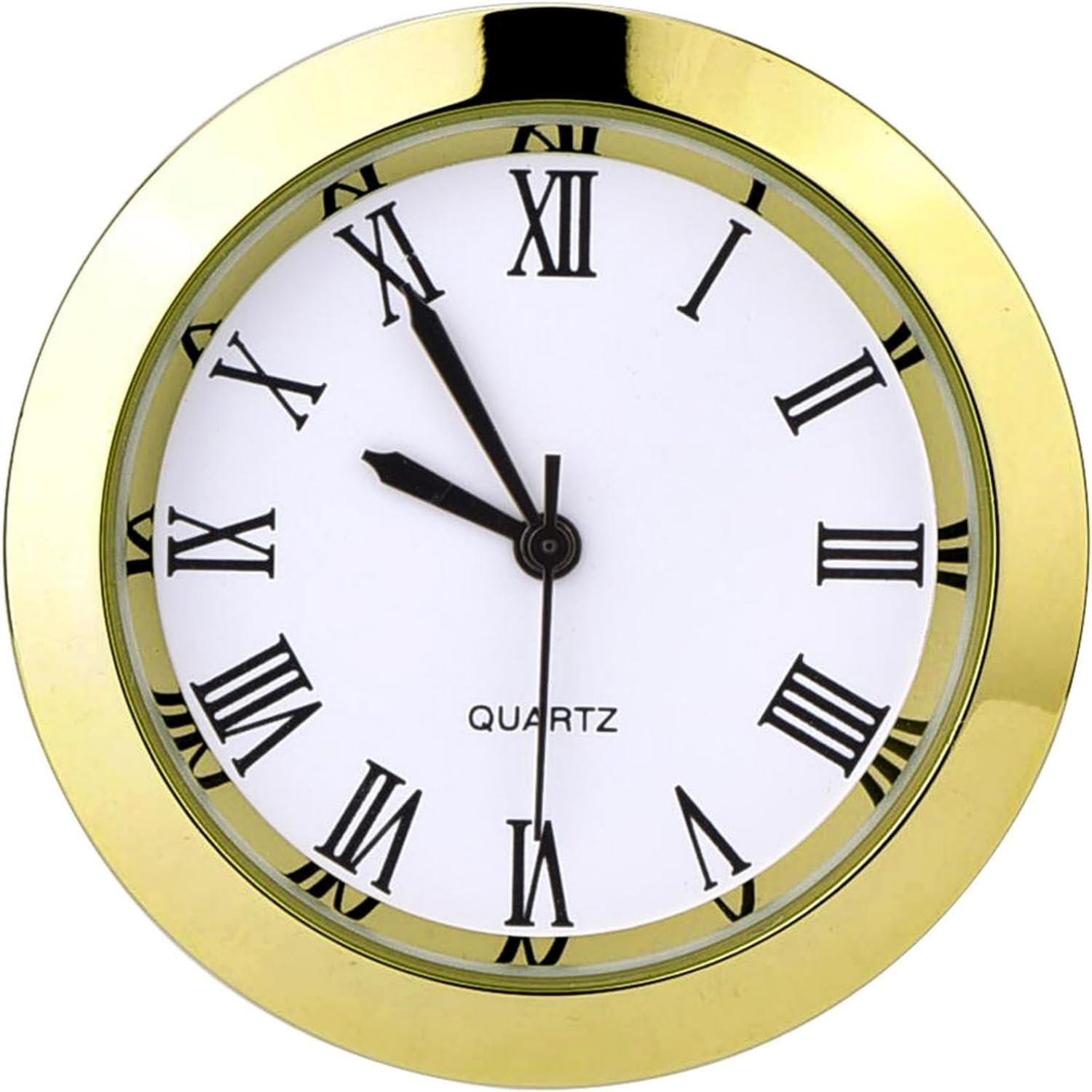Hicarer Quartz Clock (White Dial) vs. Mini Roman Numeral Clock: Surprising Fit for Small Spaces