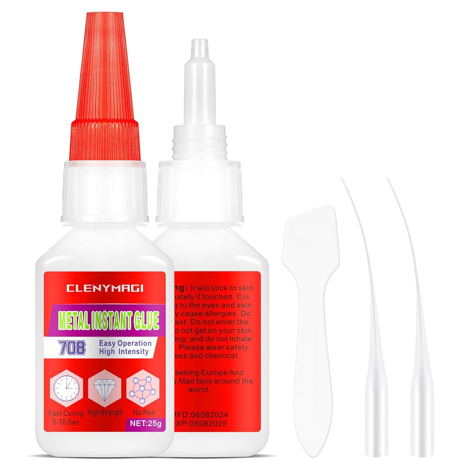 Surprising DIY Super Glue Test: Waterproof, Heat-Resistant, 2-Pack for Metal & Plastic