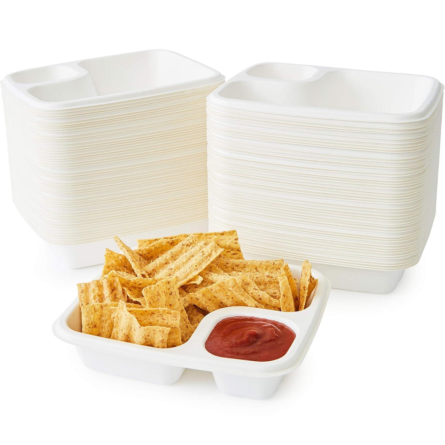 Bagasse Nacho Showdown: Leak-Free vs Sugarcane Serving Platter for Eco-Friendly Use