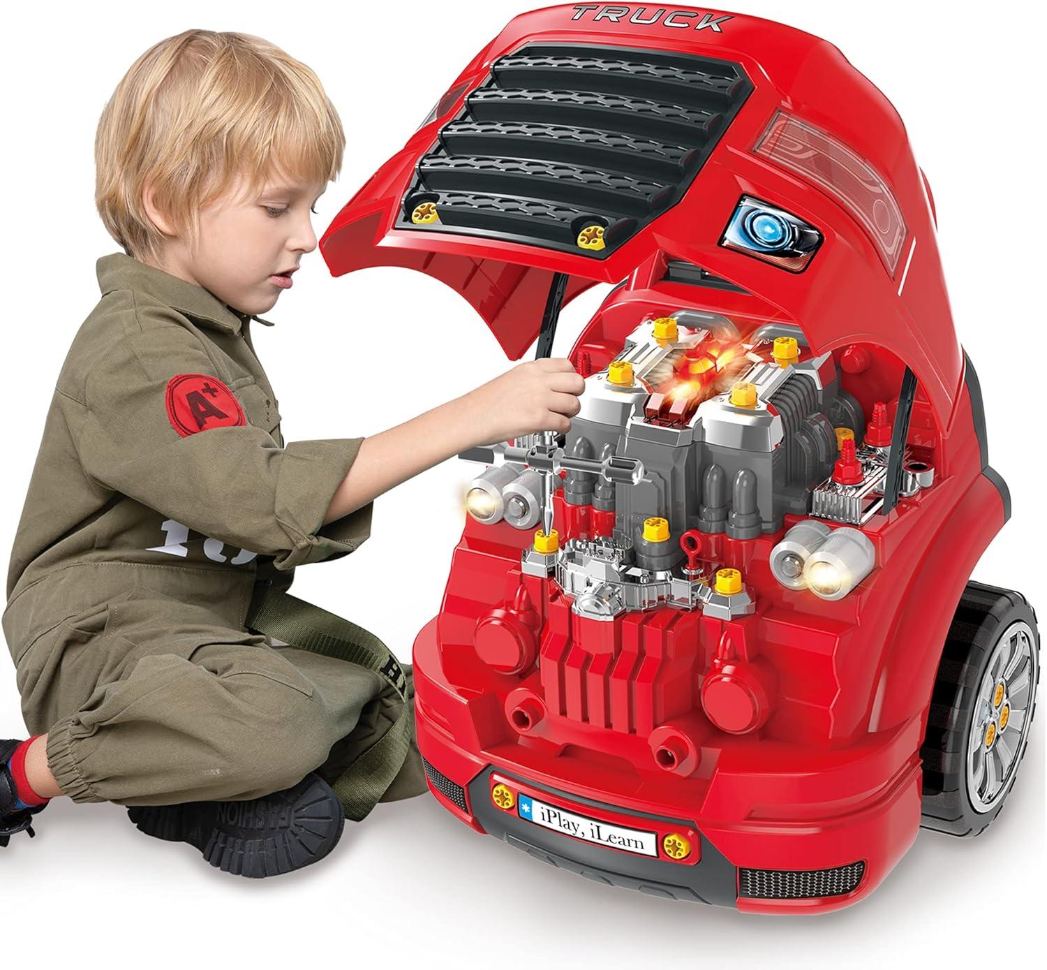 Tested: Take-Apart Engine Toy (3-5Yr) vs. Big Builder Kit-Surprising STEM Benefits?