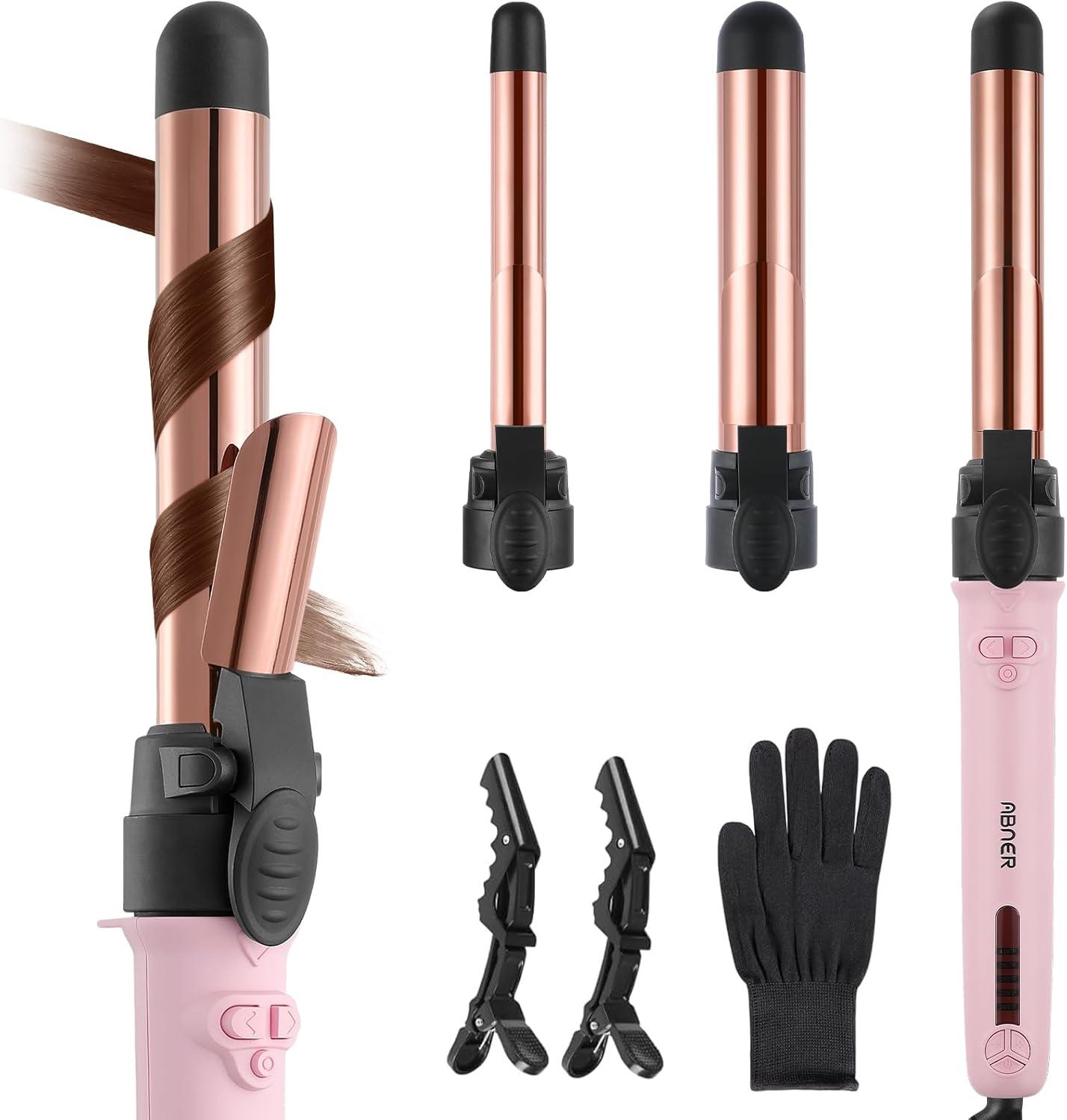 Surprising Versus: Zavarea's 1-Inch & 1.25-Inch Curling Irons for Travel Beach Waves