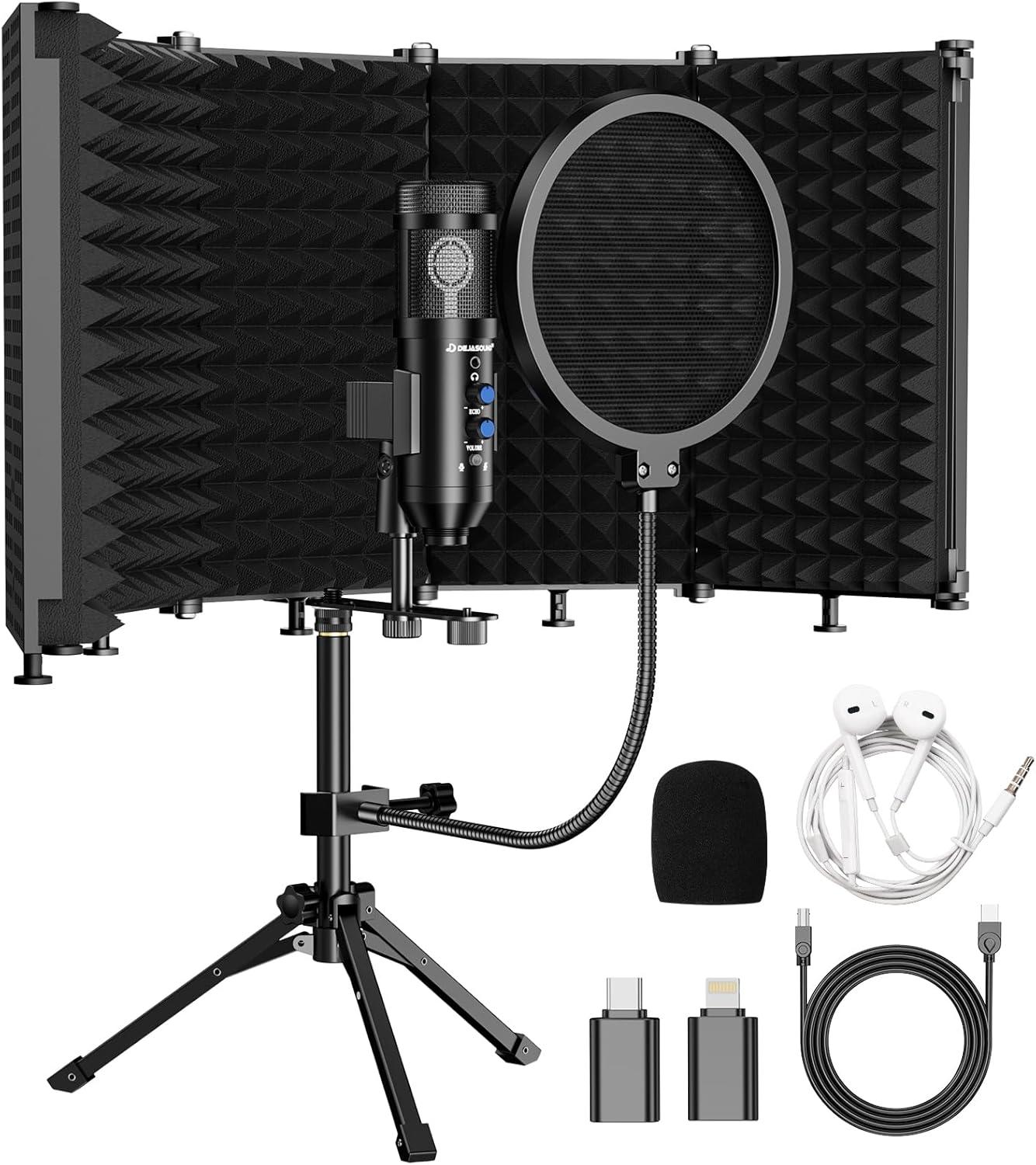 Isolation Shield Tested: Condenser Mic Showdown for Home Studio, Streaming & Smartphone Use