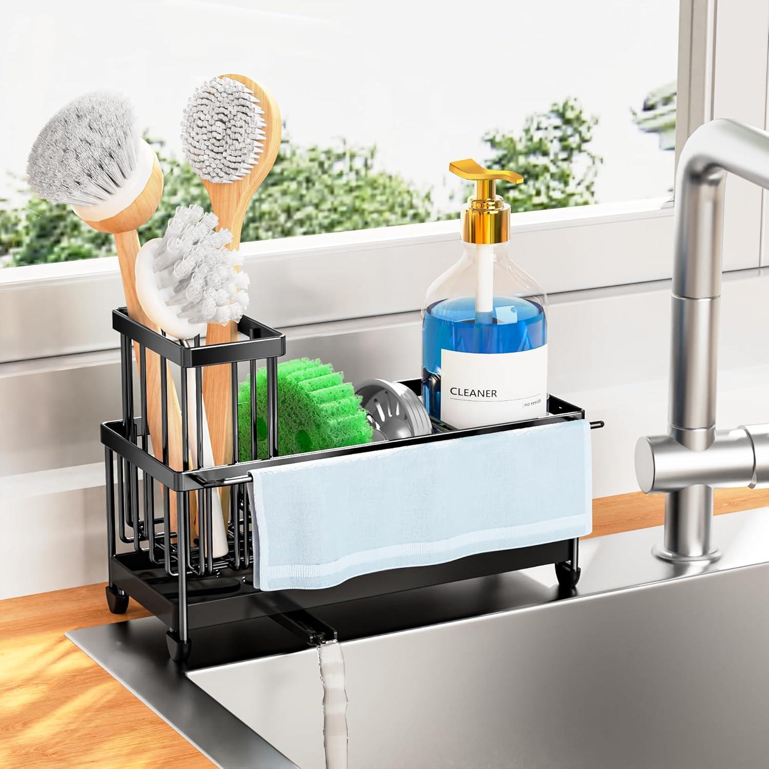 Showdown: Sink Organizers Tested for Space-Saving, Rustproof, High-Hold, & Storage Efficiency