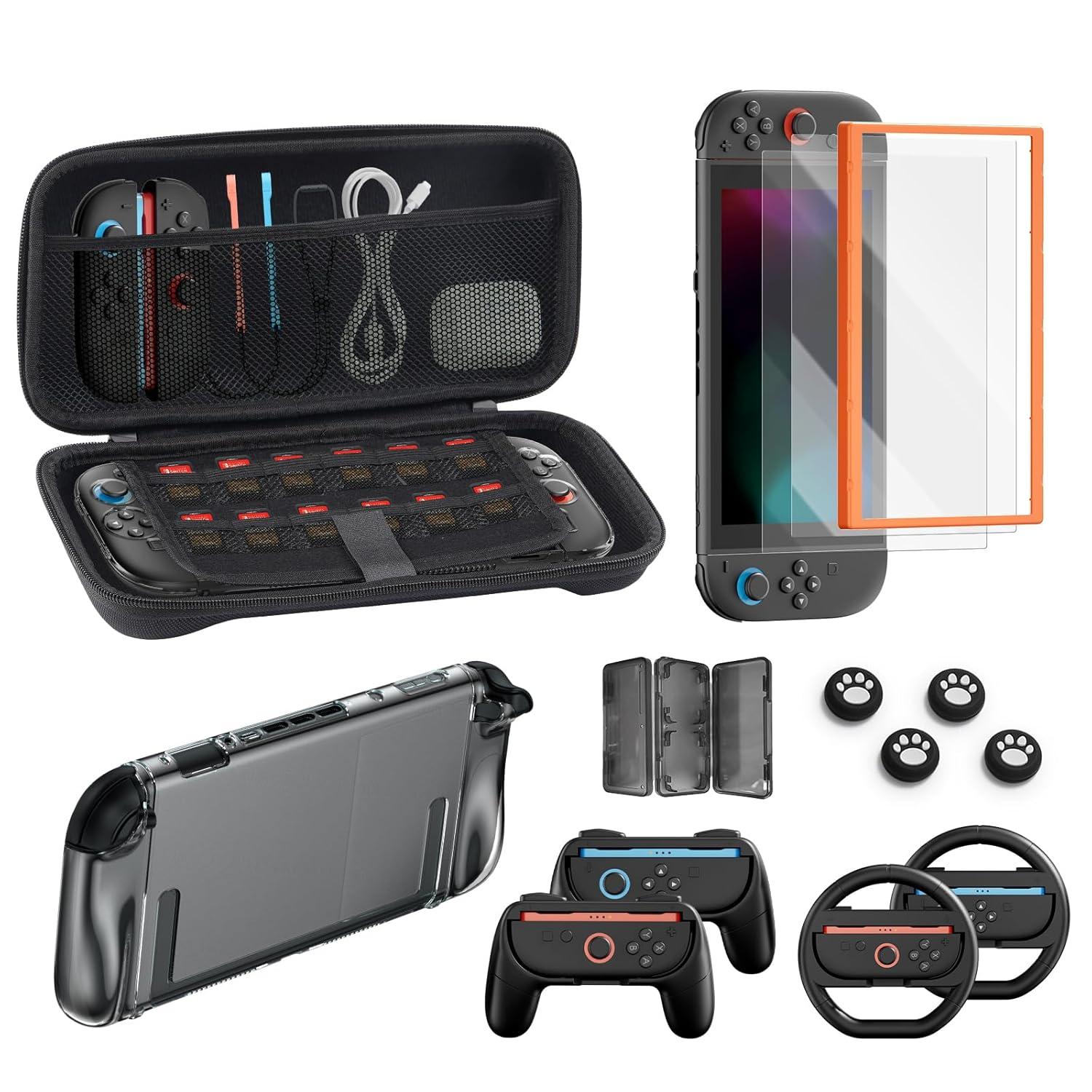 Gaming Accessories Showdown: Switch 2 Bundle's Portable, Precision, Immersive Racing, Enhanced Grip, and Impact-Resistant Tested in 2024