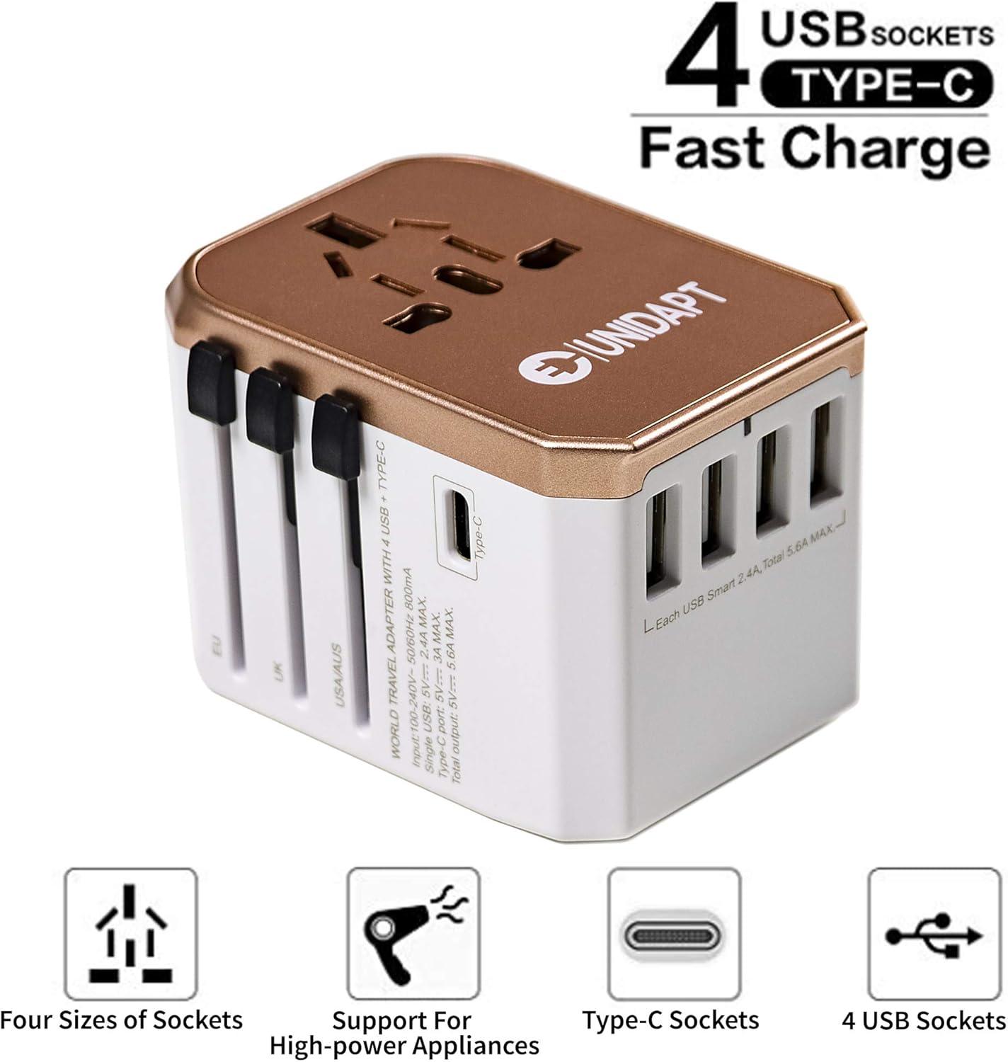 Surprising Insight: 5-Port Travel Adapter Tested for Power
