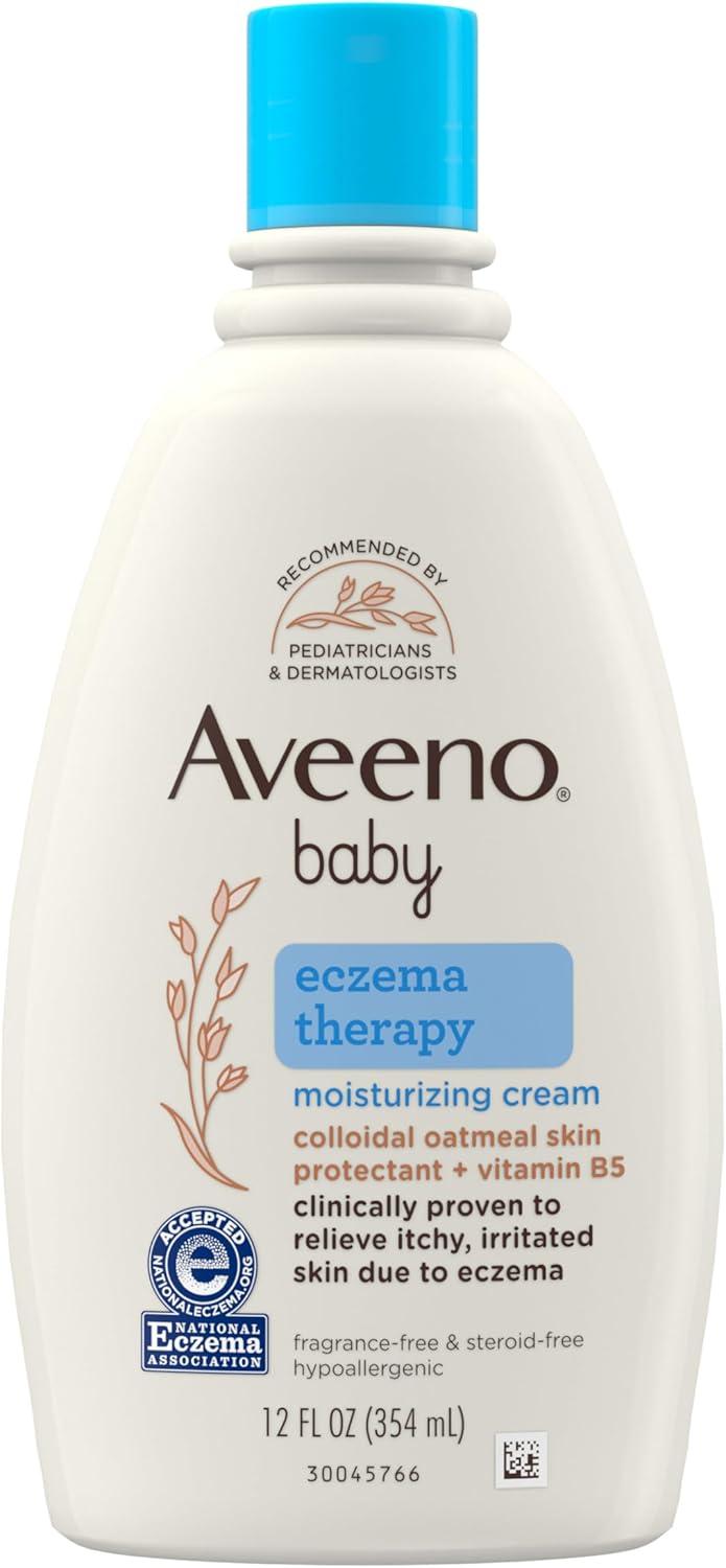 Eczema Cream Showdown: Aveeno vs. Eucerin Tested for Baby Skin Relief