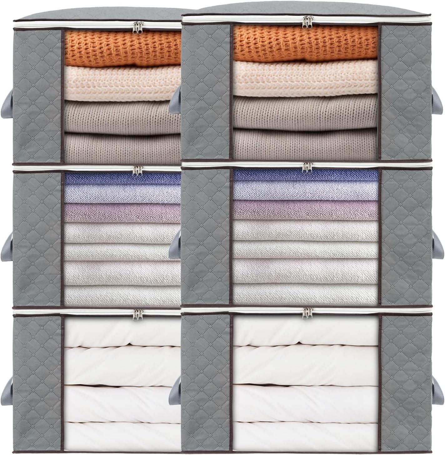 Surprising Insight: 4/7/9L Foldable Storage Bags Optimize Closet Space