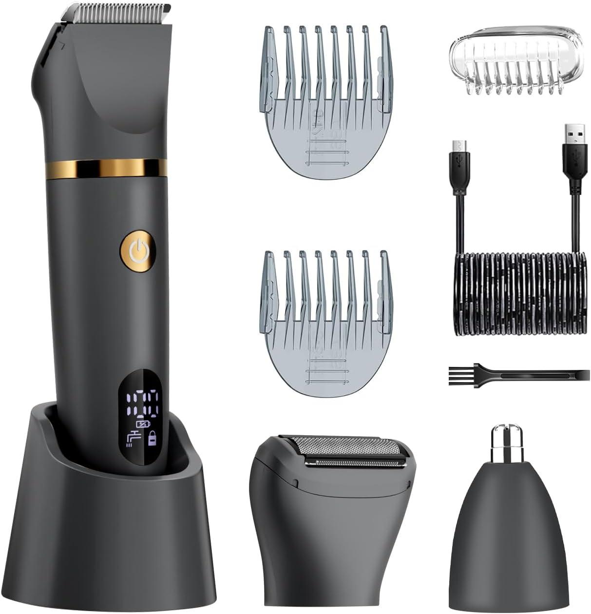 Surprising Benefits: Men's Grooming with Hypoallergenic Blades & Waterproof Tech