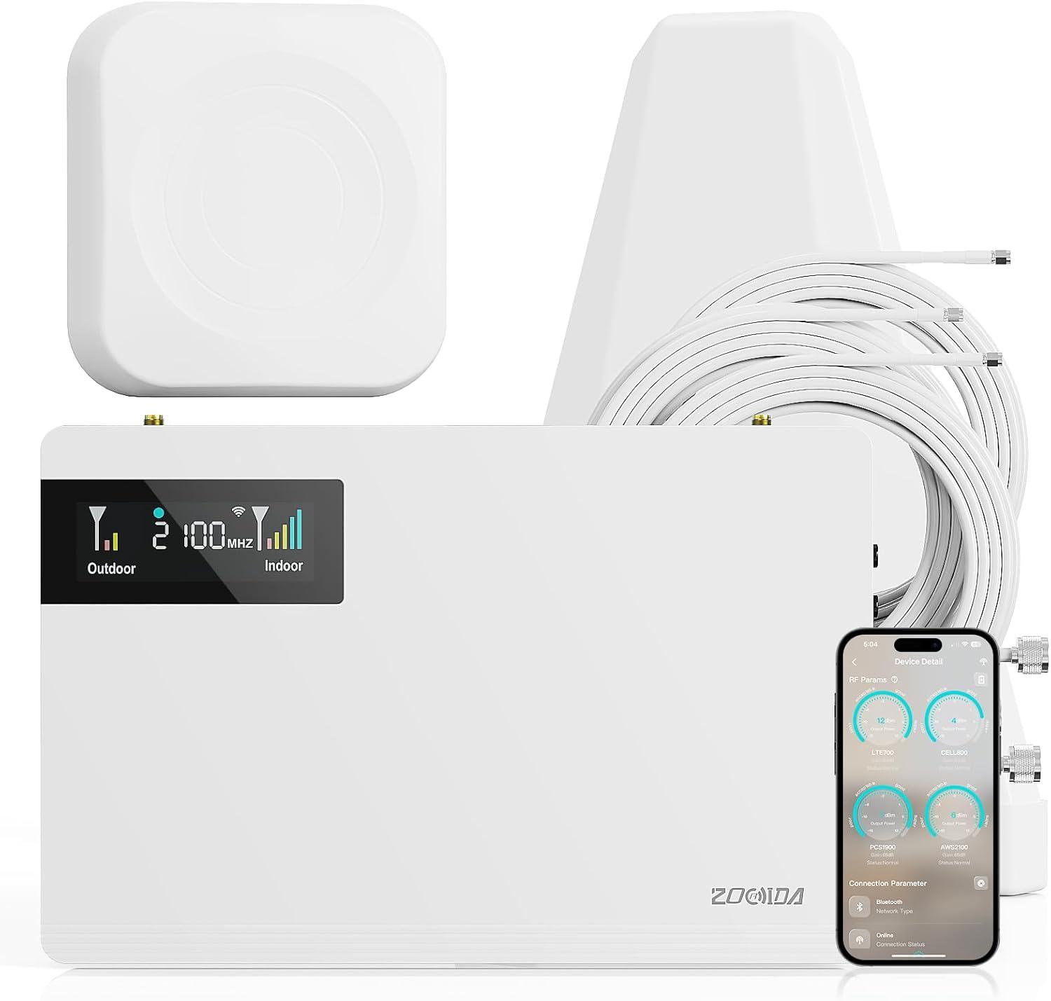 Showdown: 2025 sq ft Coverage, FCC Approved LCD, 5G All Carriers