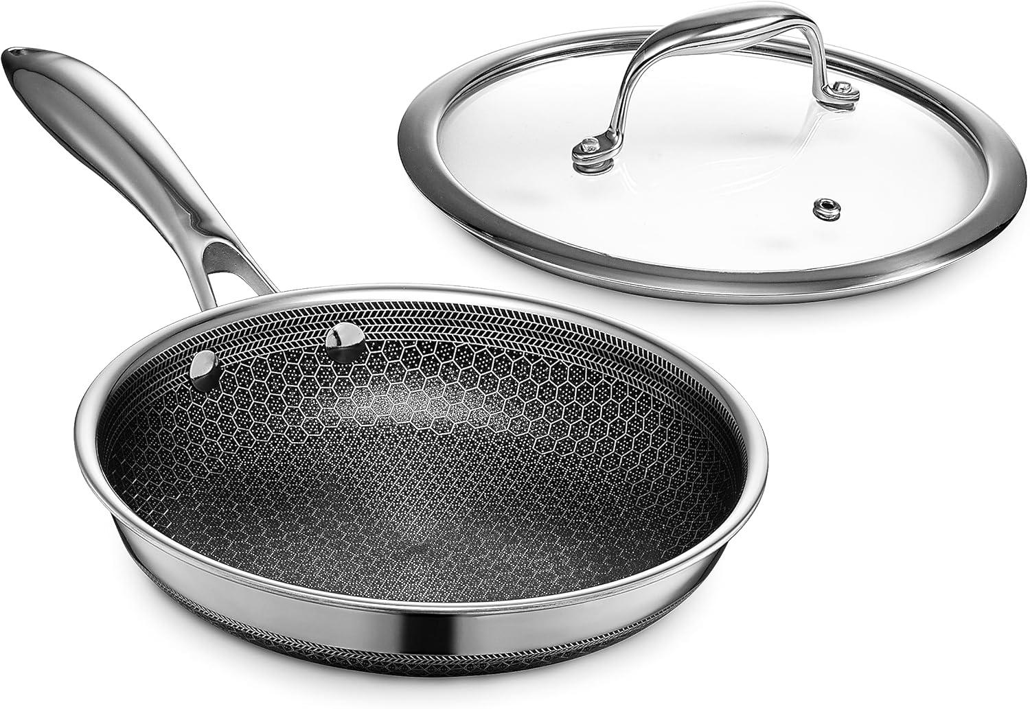 HexClad Frying Pan Showdown: Tempered Glass Lid, 900°F Heat - Surprising Kitchen Safety