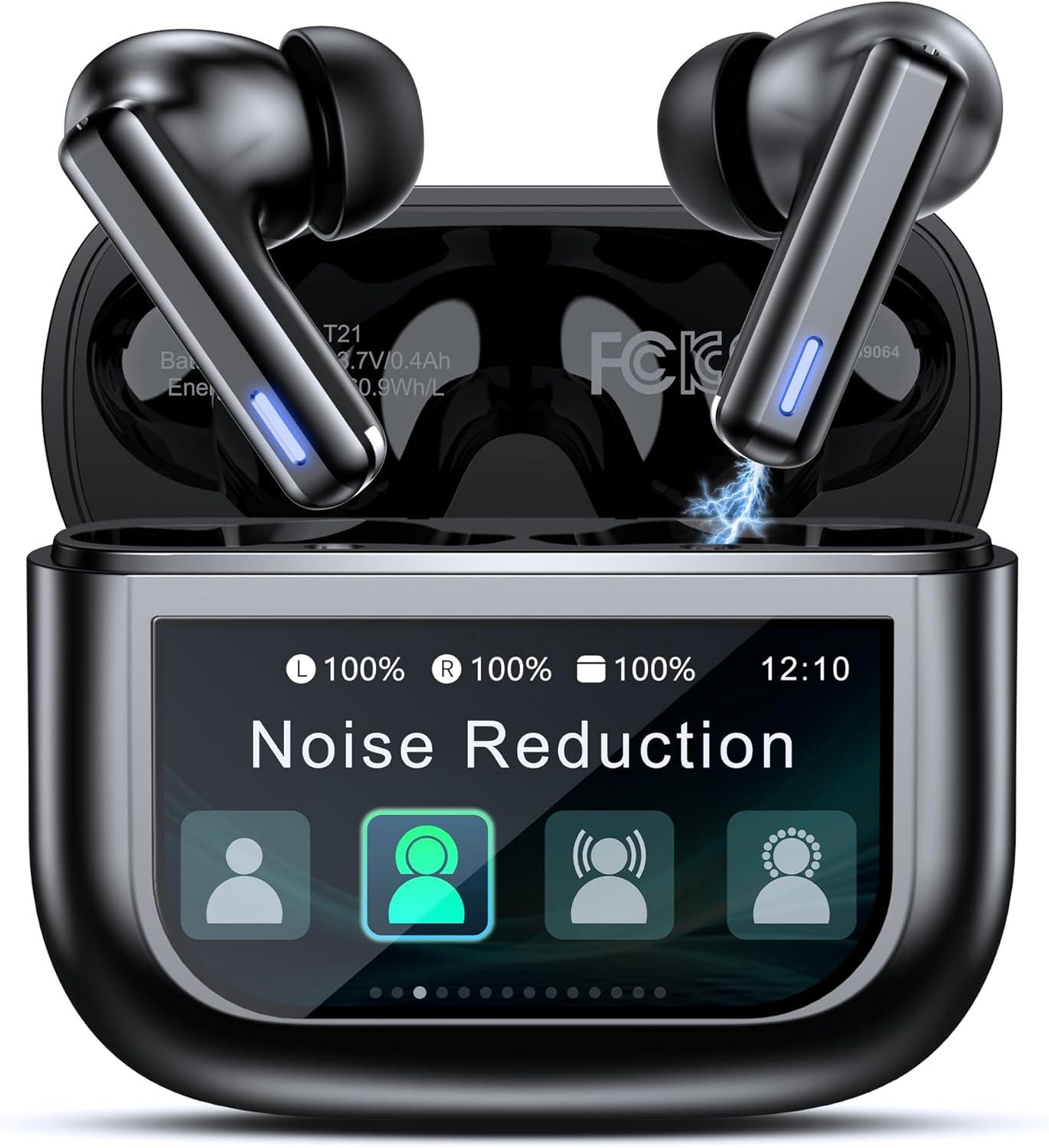Wireless Earbuds Showdown: Touch Screen, 40H Battery, ANC, IPX7 Waterproof, Clear Calls, 5 EQ-Which Wins?