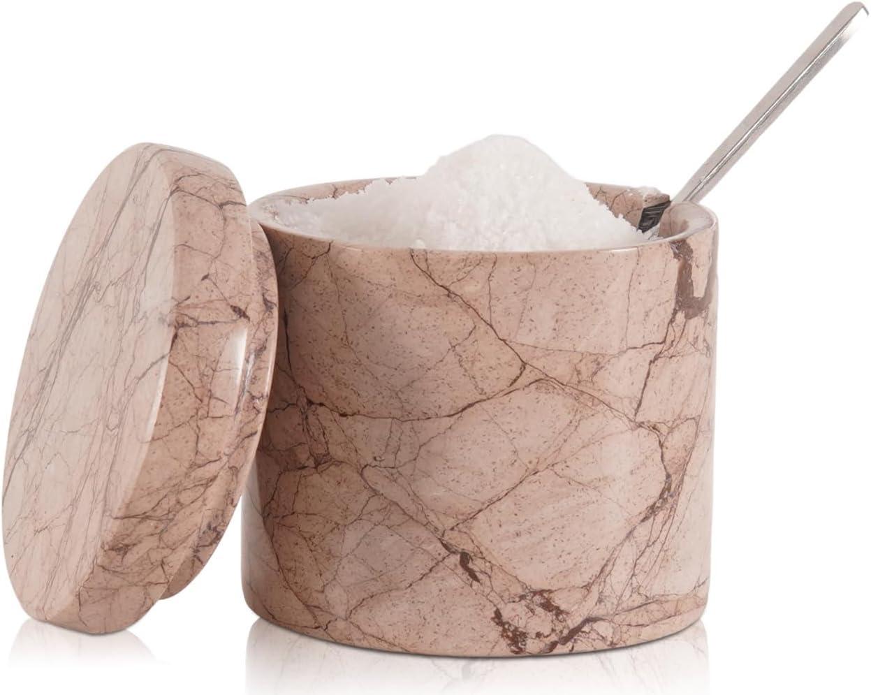 Surprising Multi-Purpose Kitchenware: Marble Salt Cellars & Steel Sauce Cups