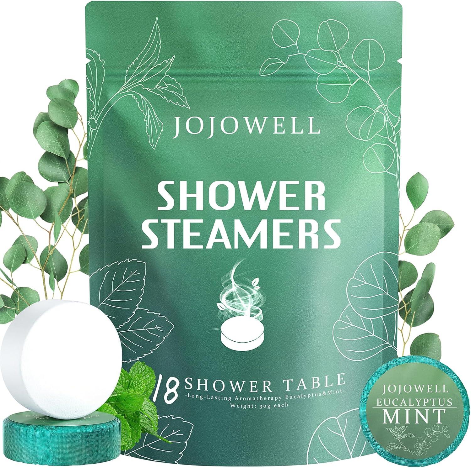 Tested Versus Body Restore: 18-Count Shower Steamers for Eco-Conscious On-The-Go Relaxation