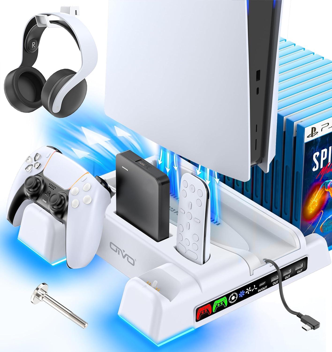 PS5 Accessories Showdown: 3-Level Fan Tested vs LED Charging (Surprising Insight)