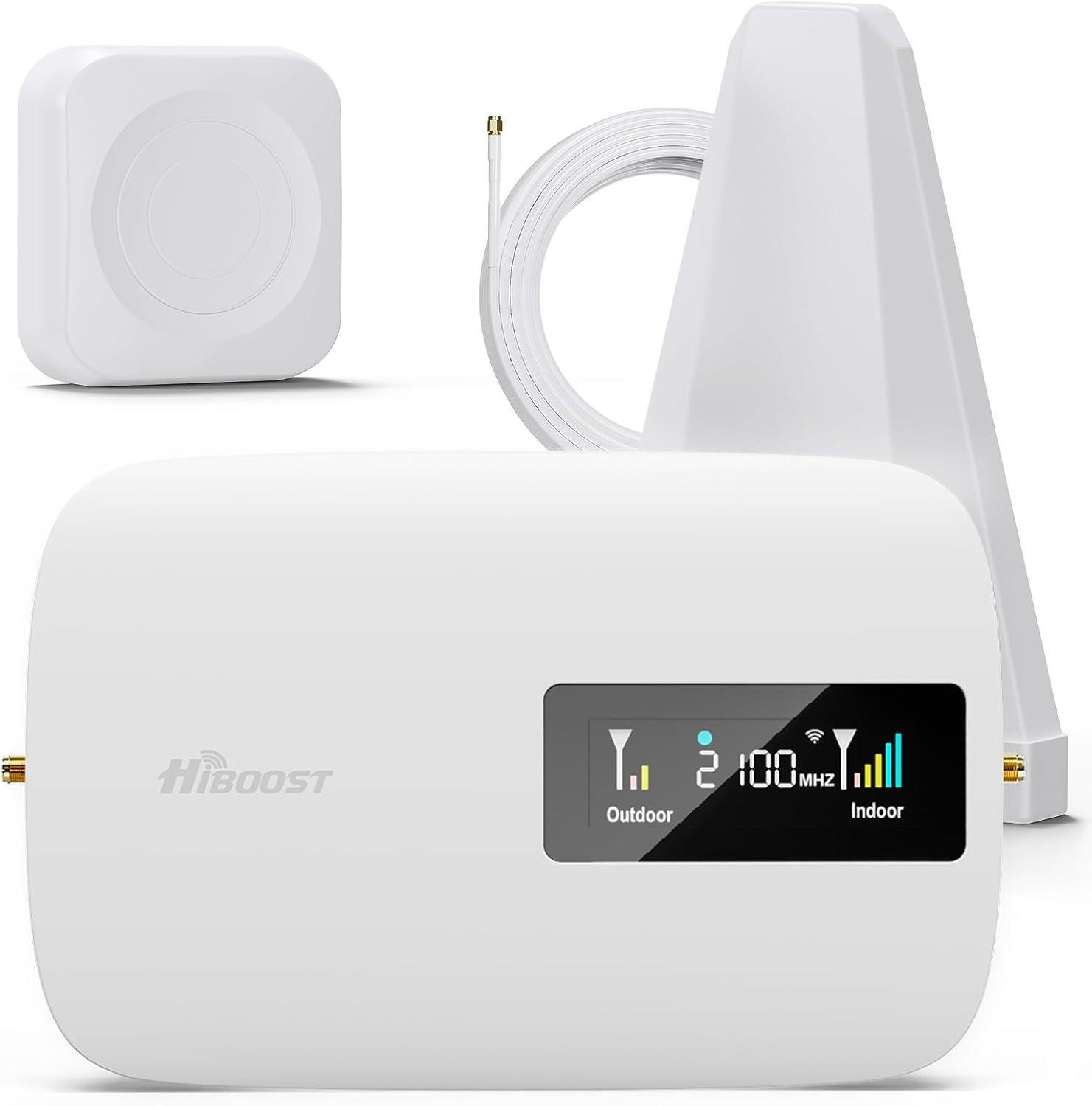 Home Office Signal Booster Showdown: 2025 Sq Ft, All Carriers, HD Display & FCC Approval (App Support)