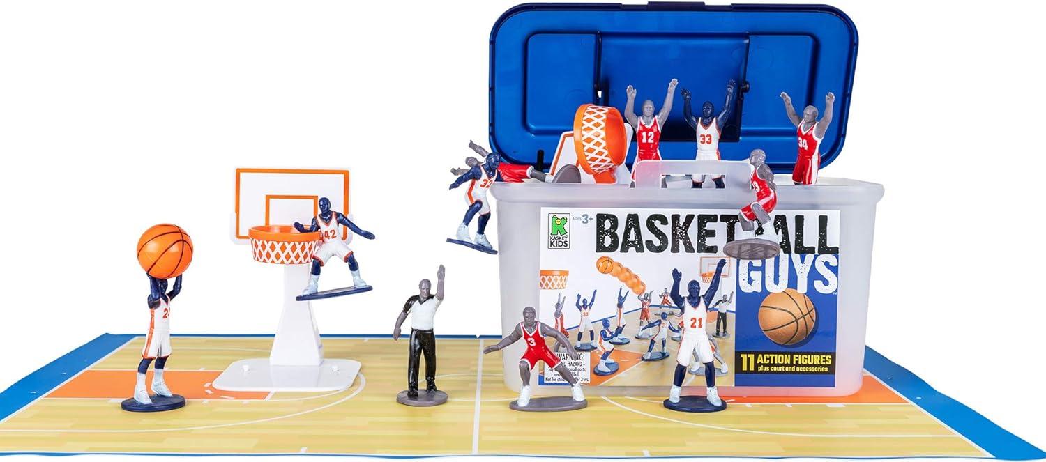 Kaskey Kids' Basketball: Red/Blue Inspires (Creative Fun) vs. Neutral Sets (Surprising Durability)!
