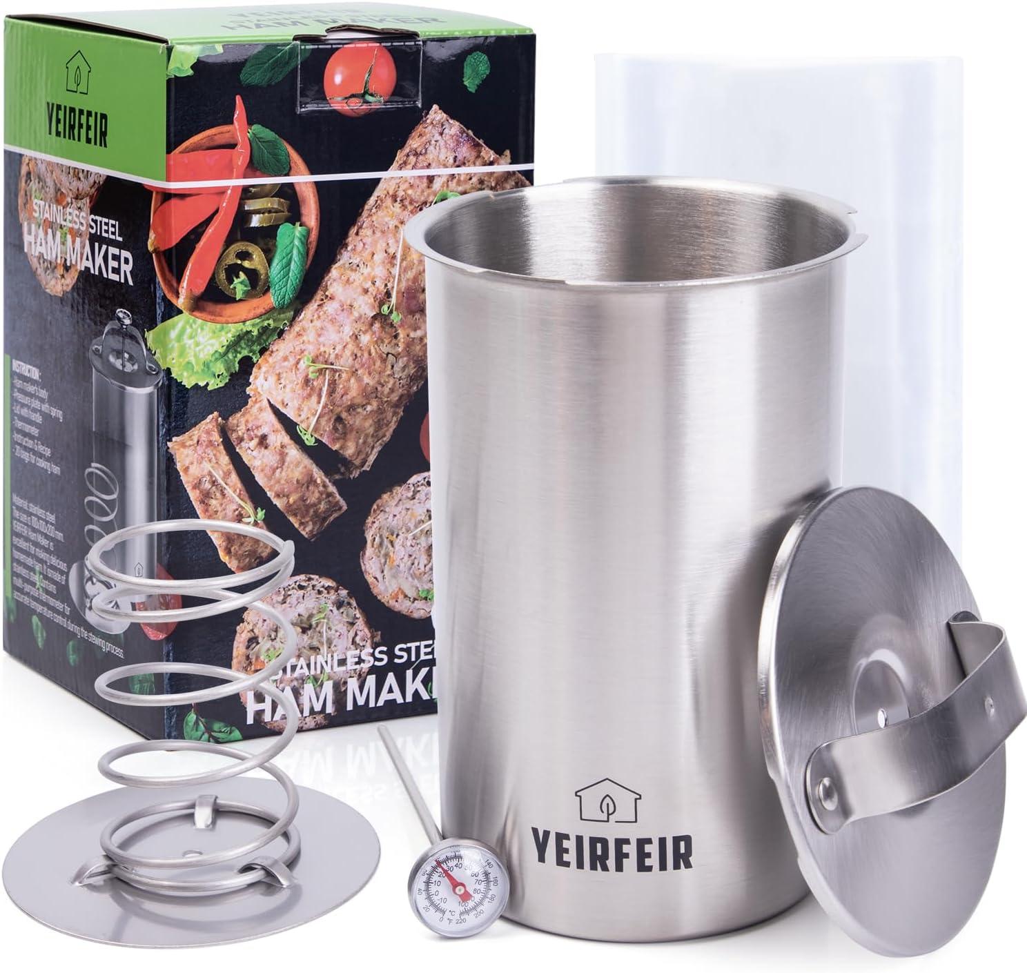 Ham Press vs. Homemade Ham Maker: Surprising Insight on Thermometer & 20 Cooking Bags for Health-Conscious Deli Meat Buyers
