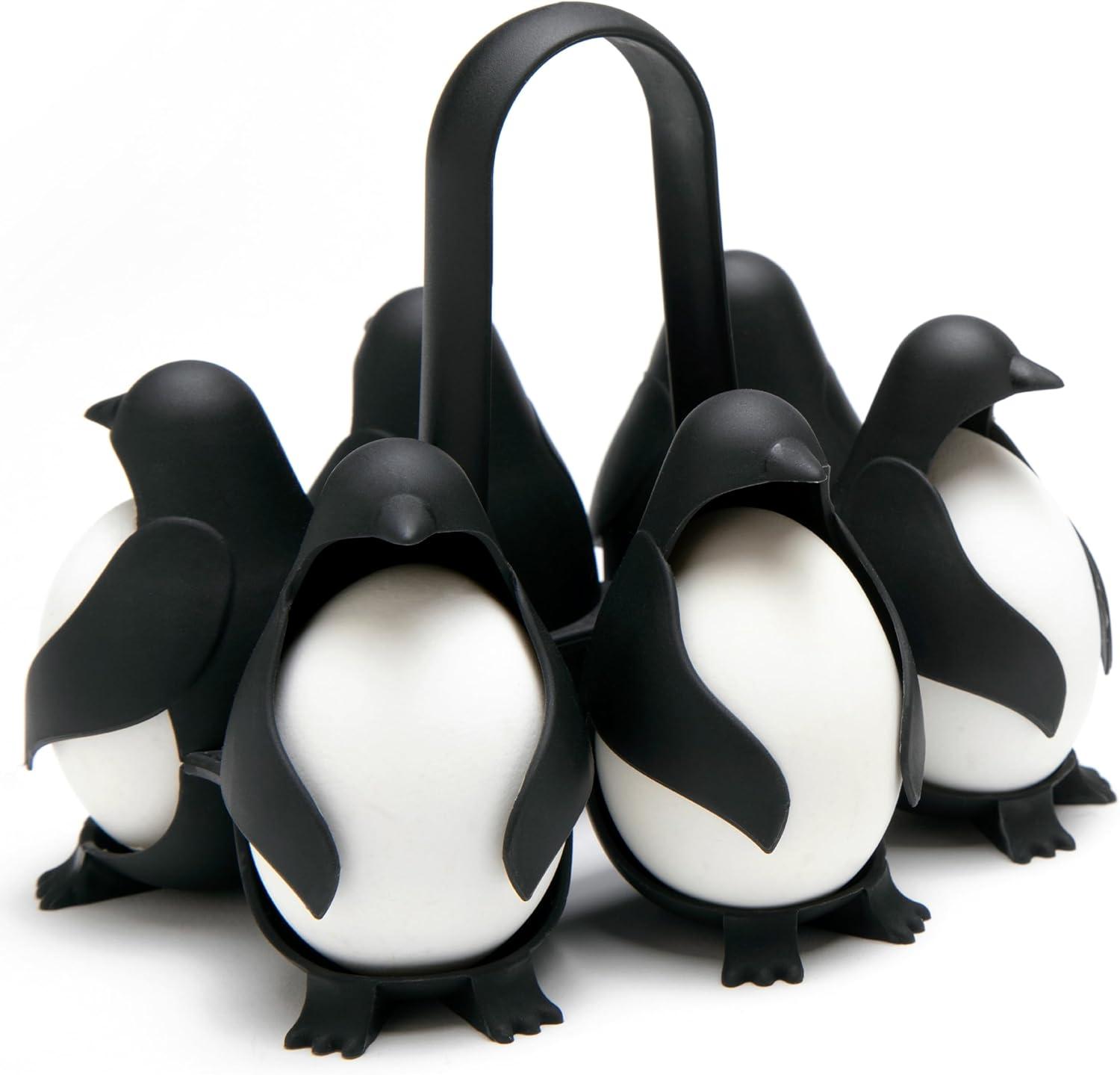 Penguin-Shaped Egg Holder Showdown: 3-in-1 Design & 6-Egg Capacity Tested for Cook & Serve Ease