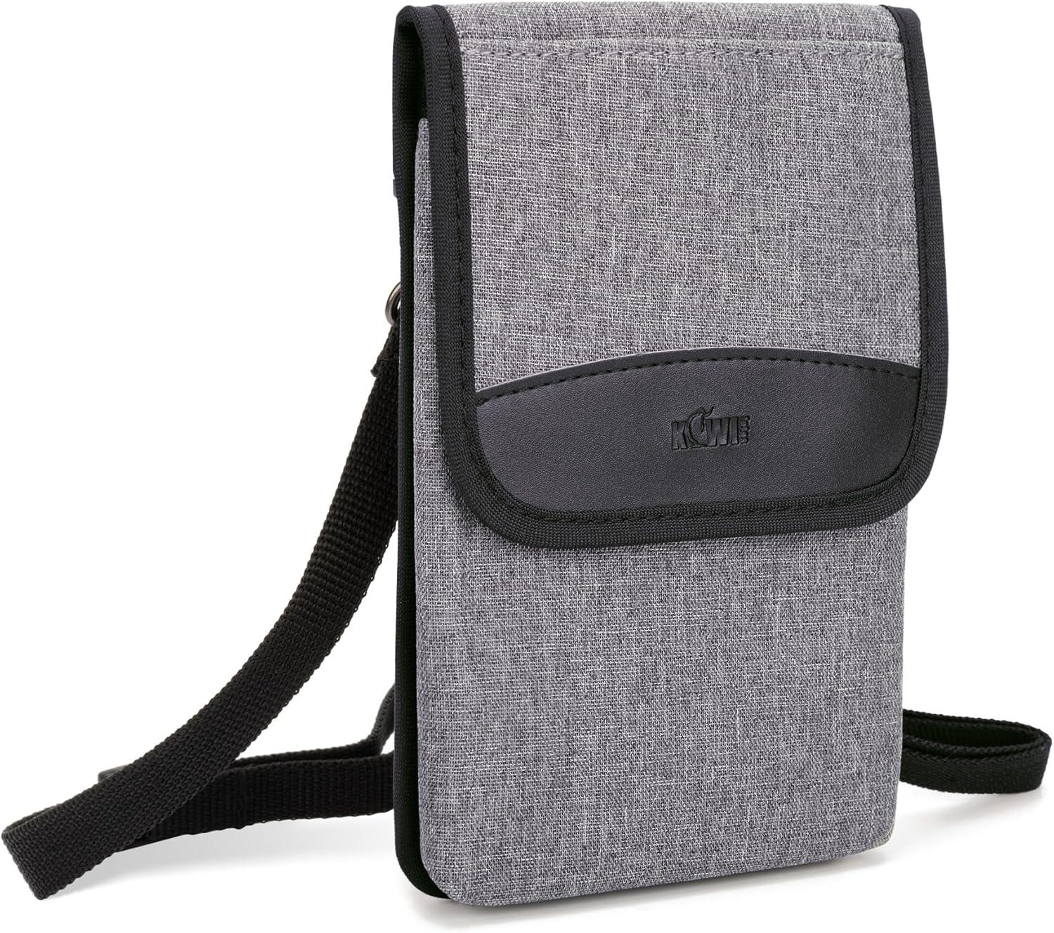 KIWIFOTOS Travel Pouch - Case Holder & Lanyard Tested for Secure, On-the-Go Travel