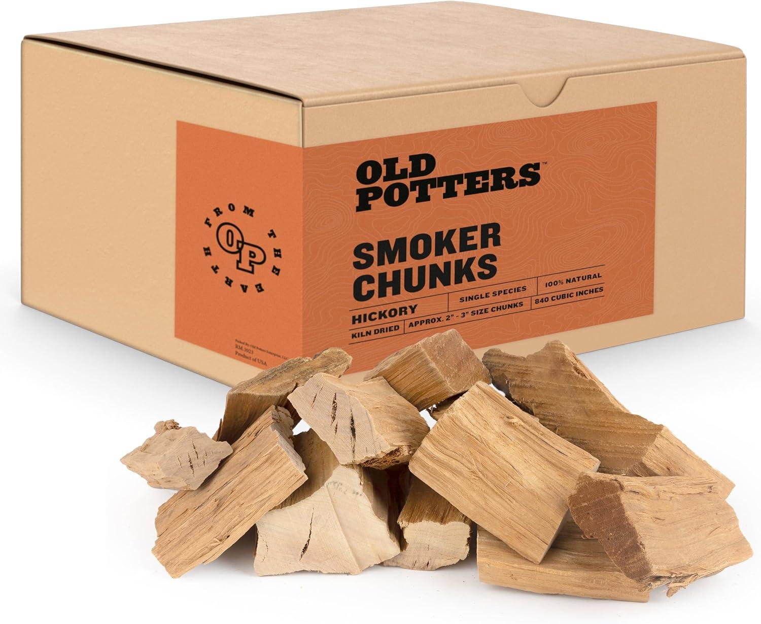 Smoker Wood Chunks 13-16 lbs (790 Cu in.) Tested: Bulk vs Pre-Packaged Grilling Efficiency