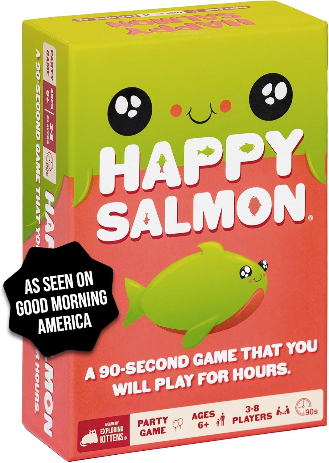 Happy Salmon Card Game Showdown: Surprising 90-Second Rounds & Family Fun Tested