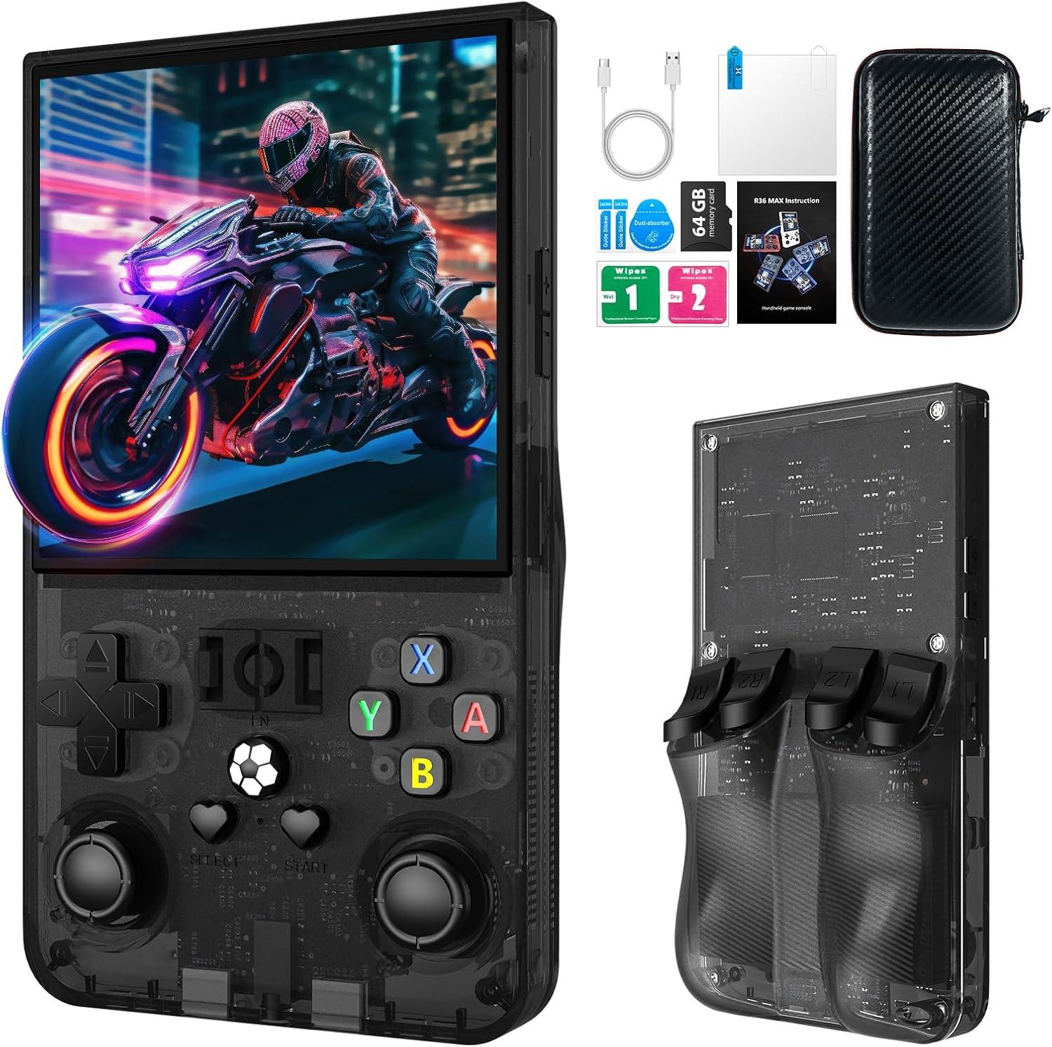 R36MAX Retro Console Showdown: Tested 4.0" IPS, Linux, 4000mAh, 64G Storage