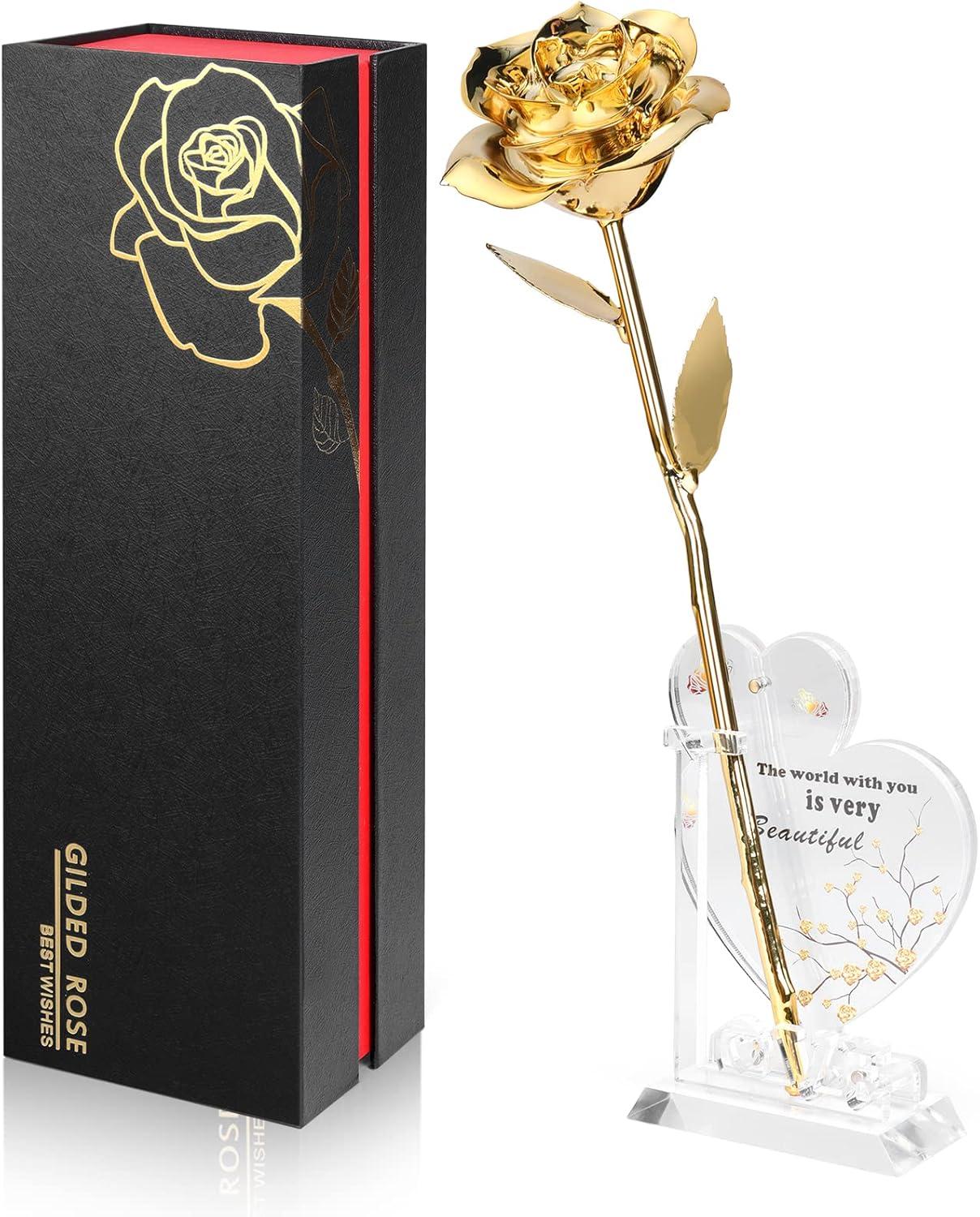 Surprising 24K Gold Roses: Timeless Love Keepsakes for Women