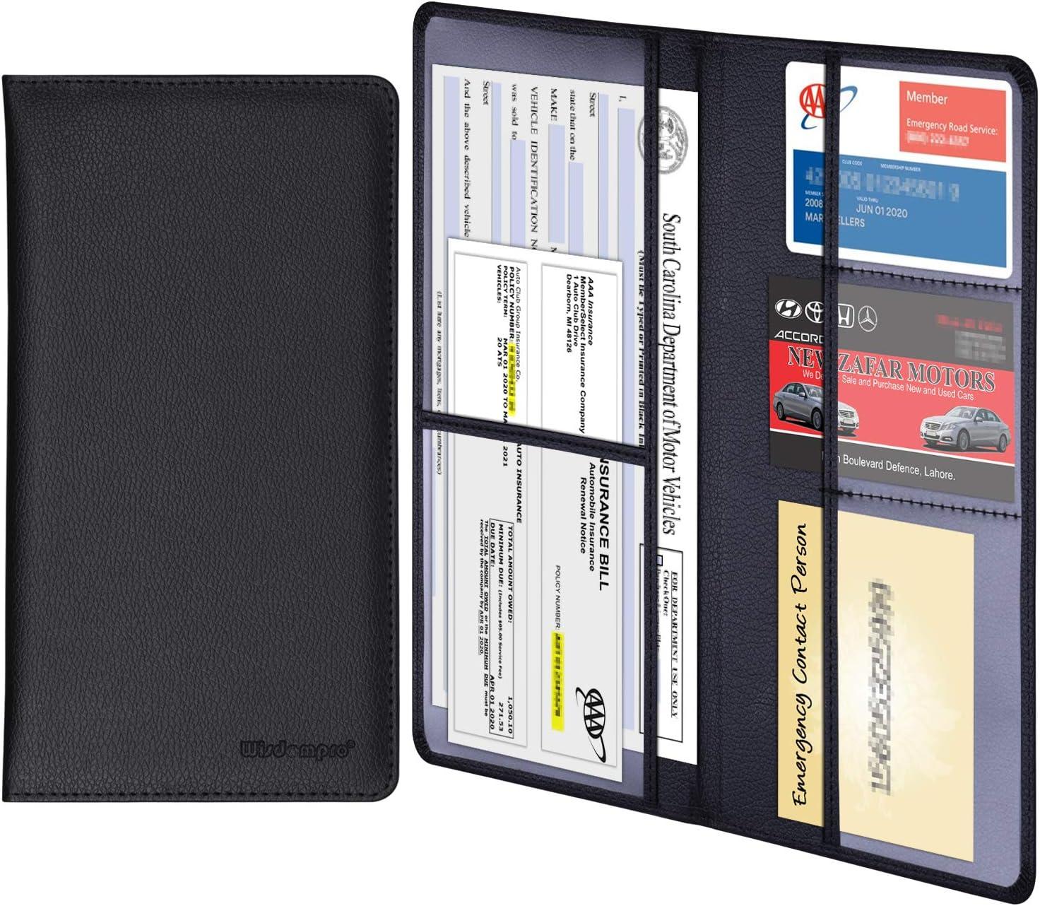 Showdown: Wisdompro Car Holder's PU Leather & Multi-Compartment Design Tested for Orderly Commutes