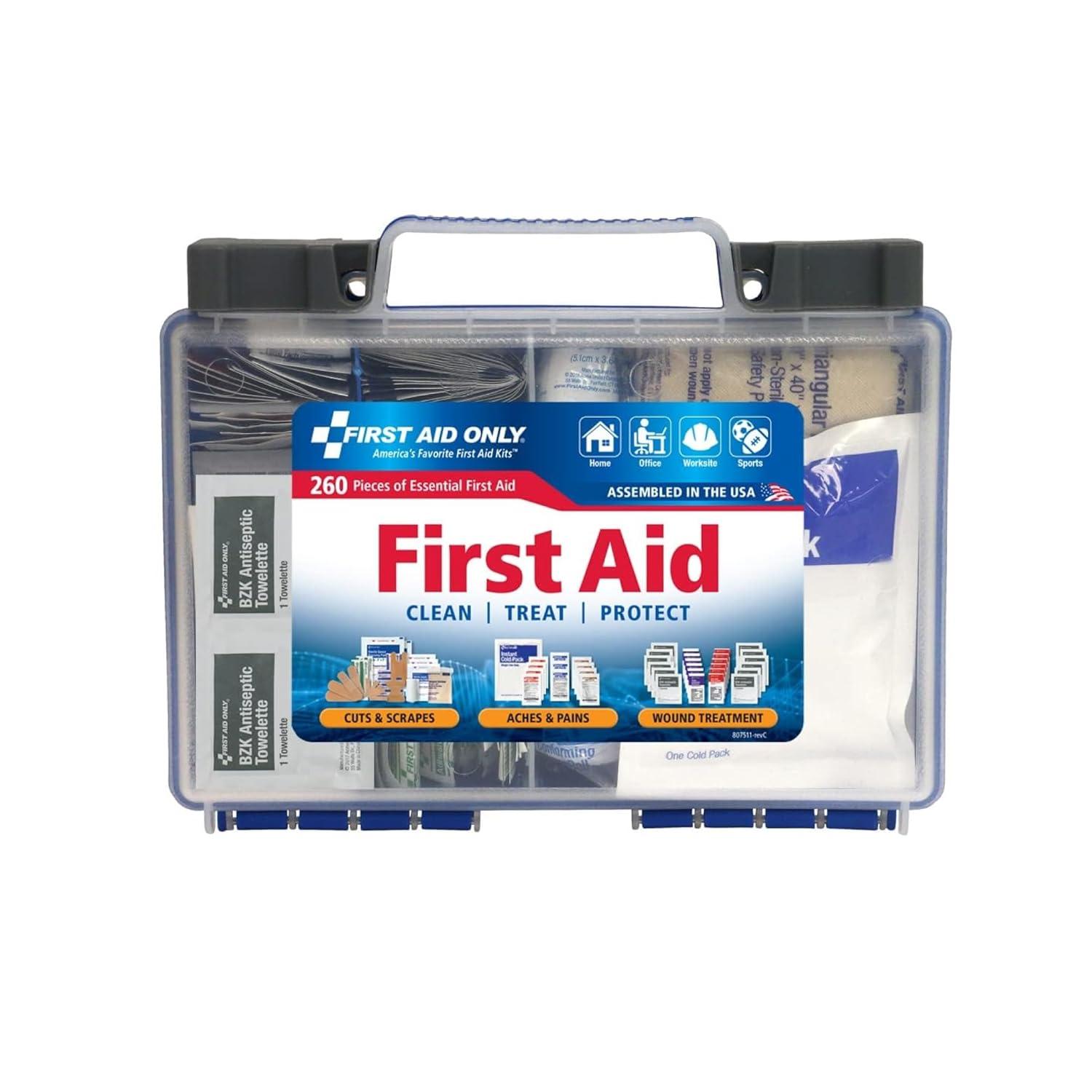 Why the US-Made First Aid Kit Shines... Tested for Reliability