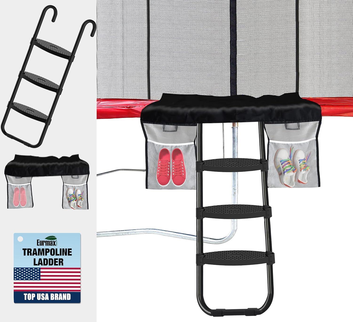Trampoline Accessories Showdown: Eurmax Wide Steps vs Adjustable Height (Surprising Safety Insight)